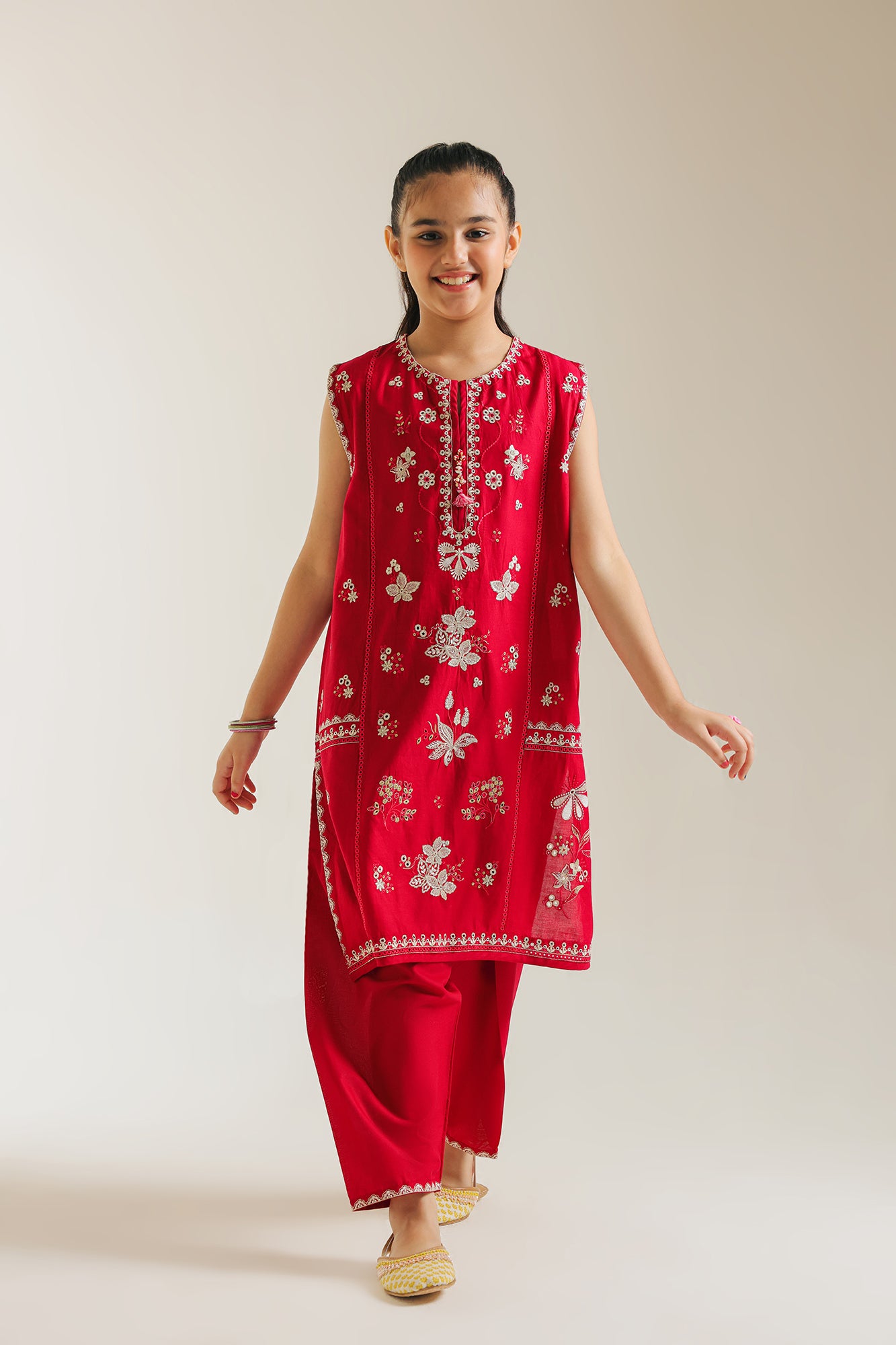 EMBROIDERED SUIT (E1077/402/304) - Image 2