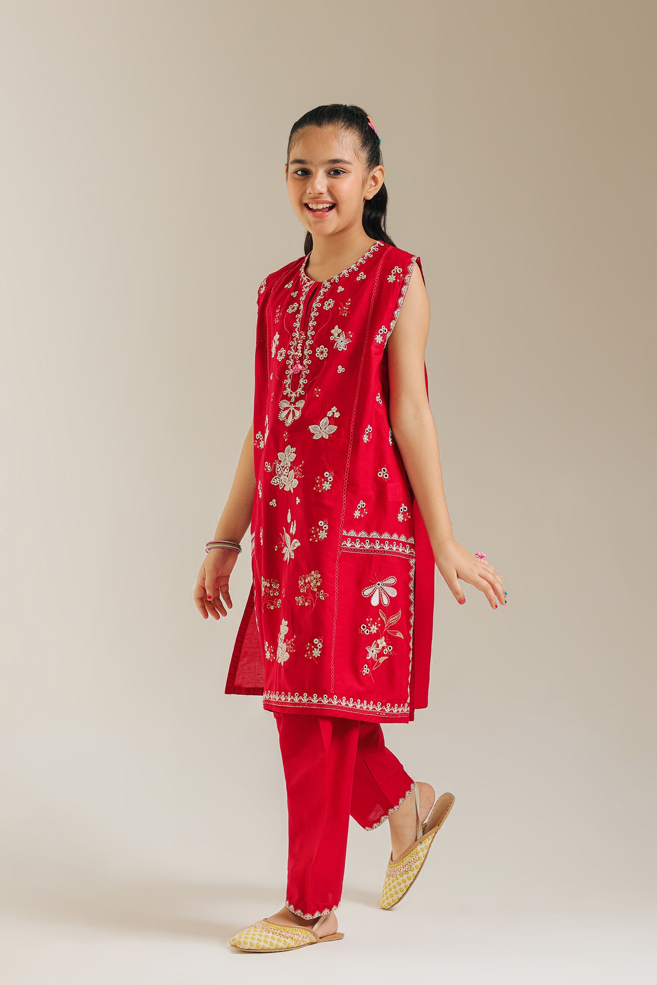 EMBROIDERED SUIT (E1077/402/304) - Image 3