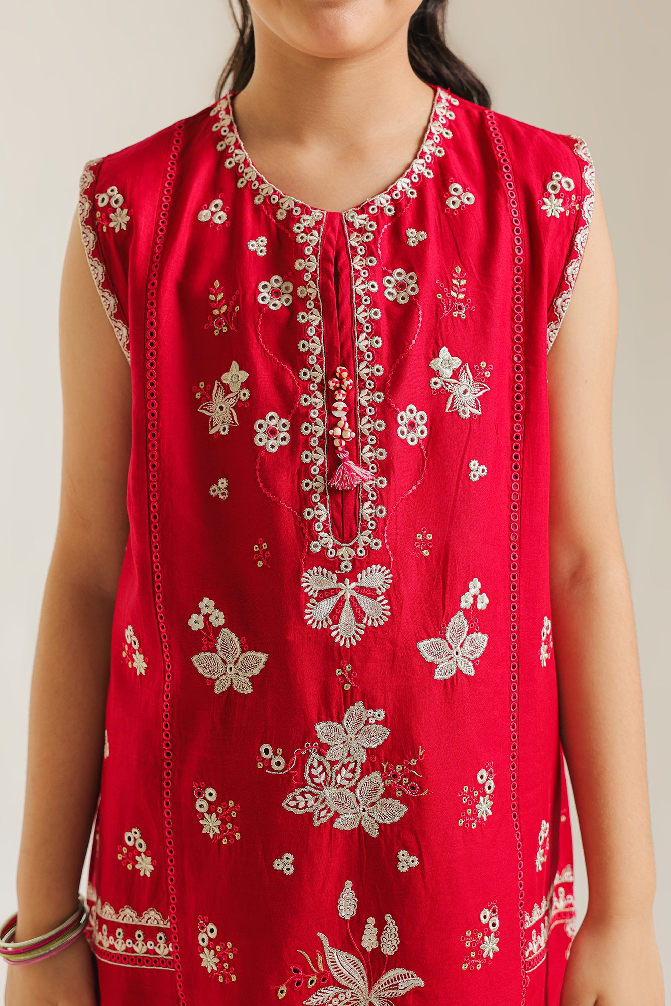 EMBROIDERED SUIT (E1077/402/304) - Image 7