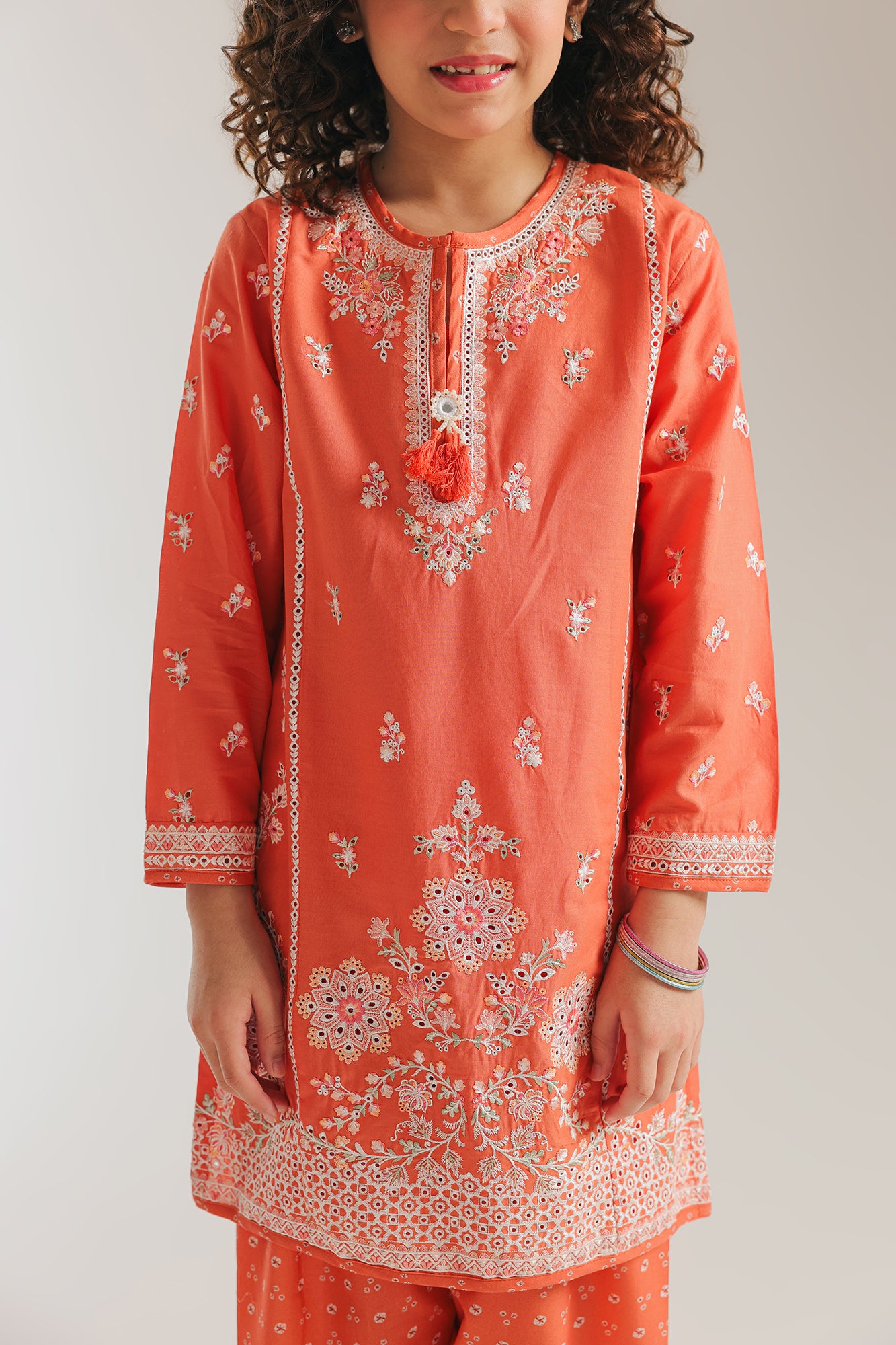 EMBROIDERED SUIT (E1079/402/325) - Image 4
