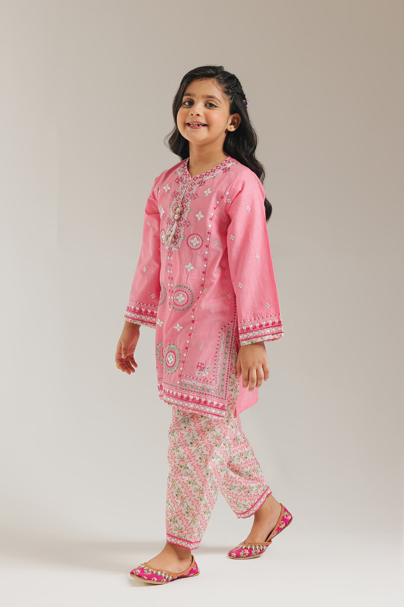 EMBROIDERED SUIT (E1199/402/426) - Image 3