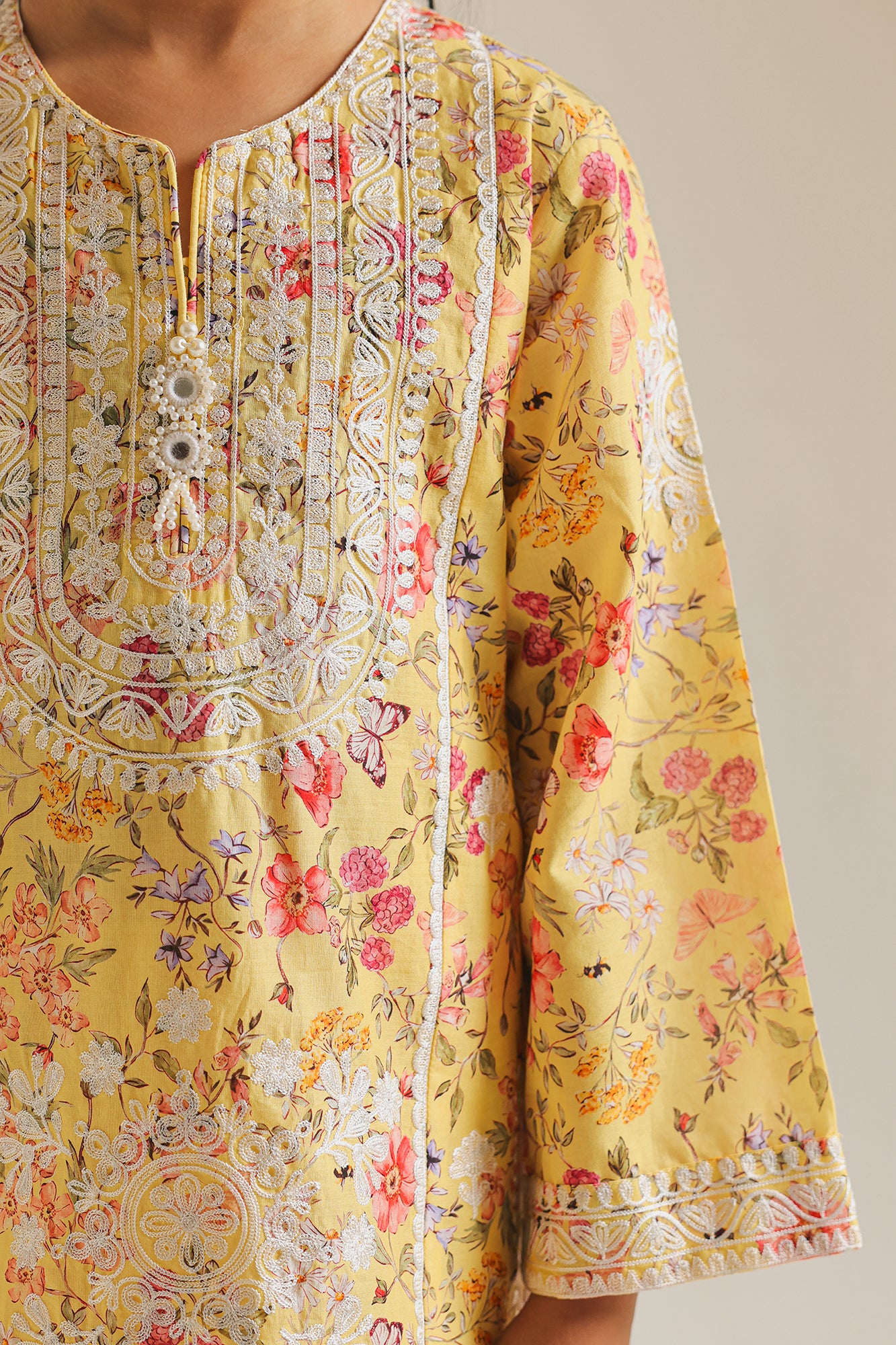 EMBROIDERED SUIT (E1200/402/101) - Image 5