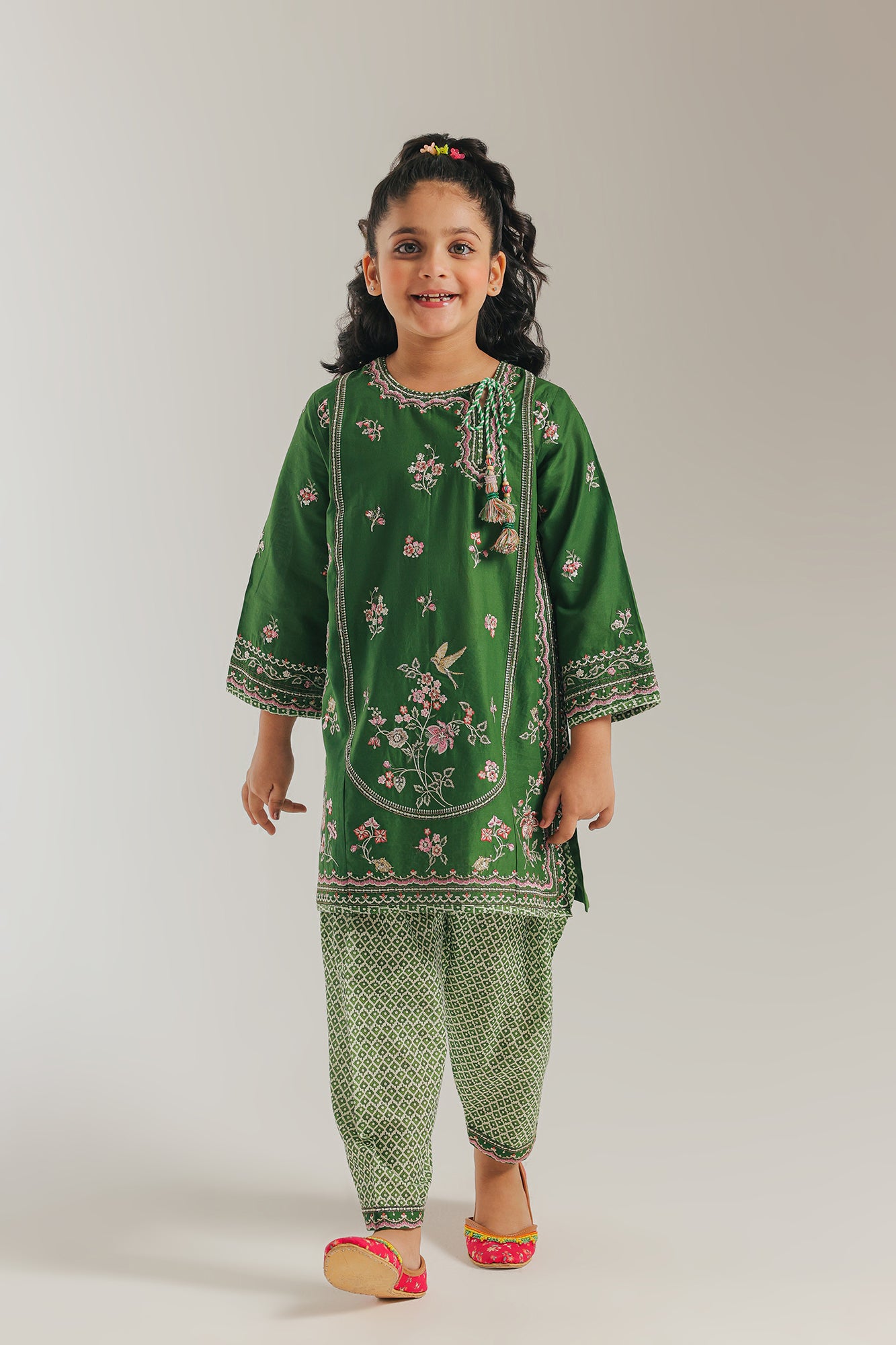 EMBROIDERED SUIT (E1201/402/708) - Image 2