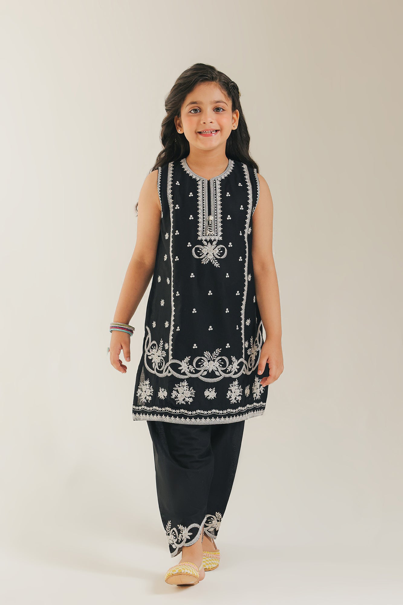EMBROIDERED SUIT (E1203/402/901) - Image 2