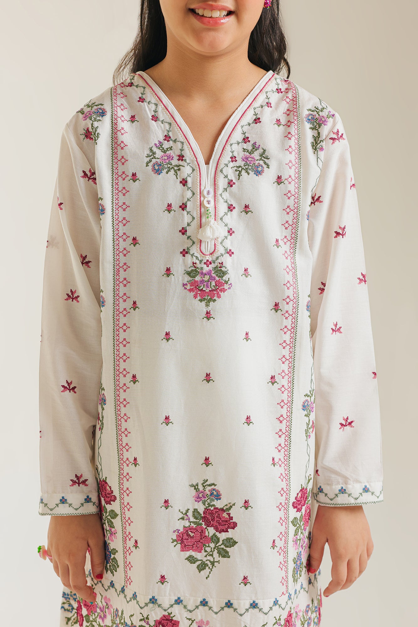 EMBROIDERED SUIT (E1205/402/003) - Image 5