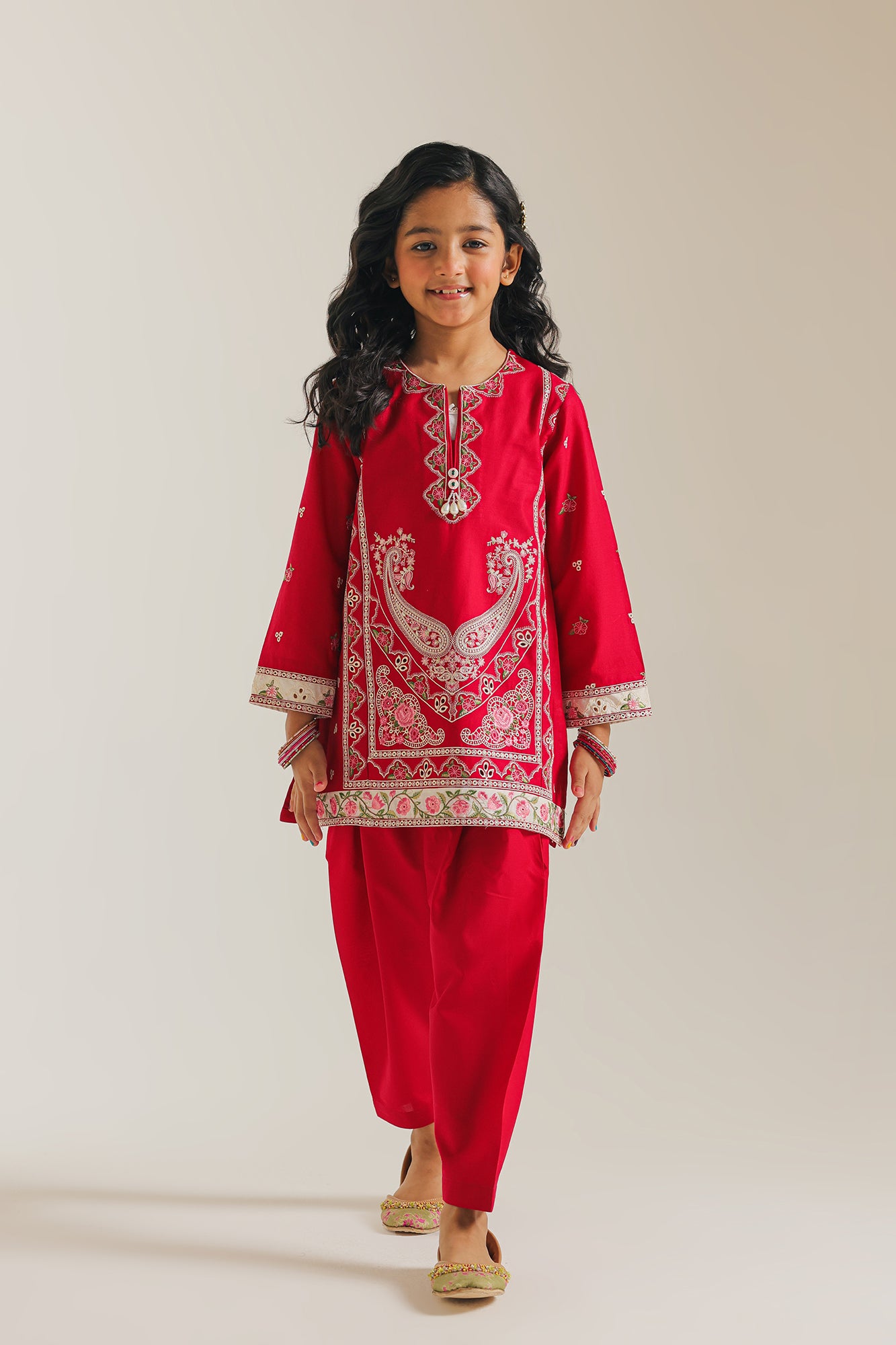 EMBROIDERED SUIT (E1208/402/306) - Image 2