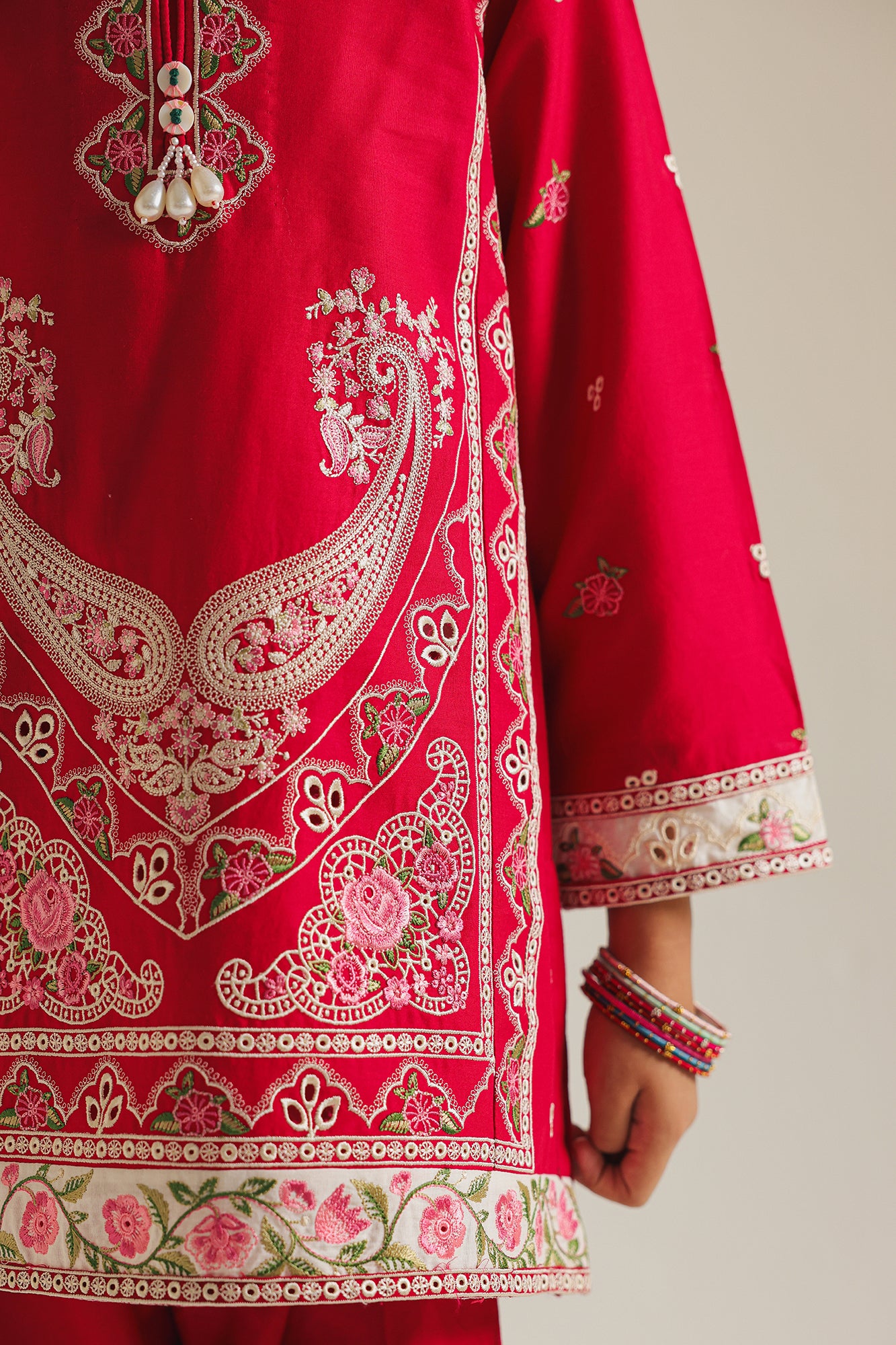 EMBROIDERED SUIT (E1208/402/306) - Image 5