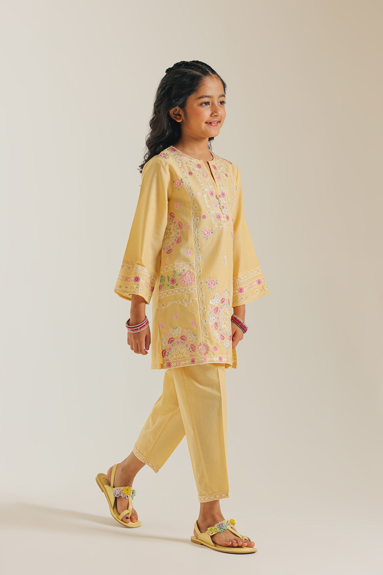EMBROIDERED SUIT (E1209/402/101) - Image 2