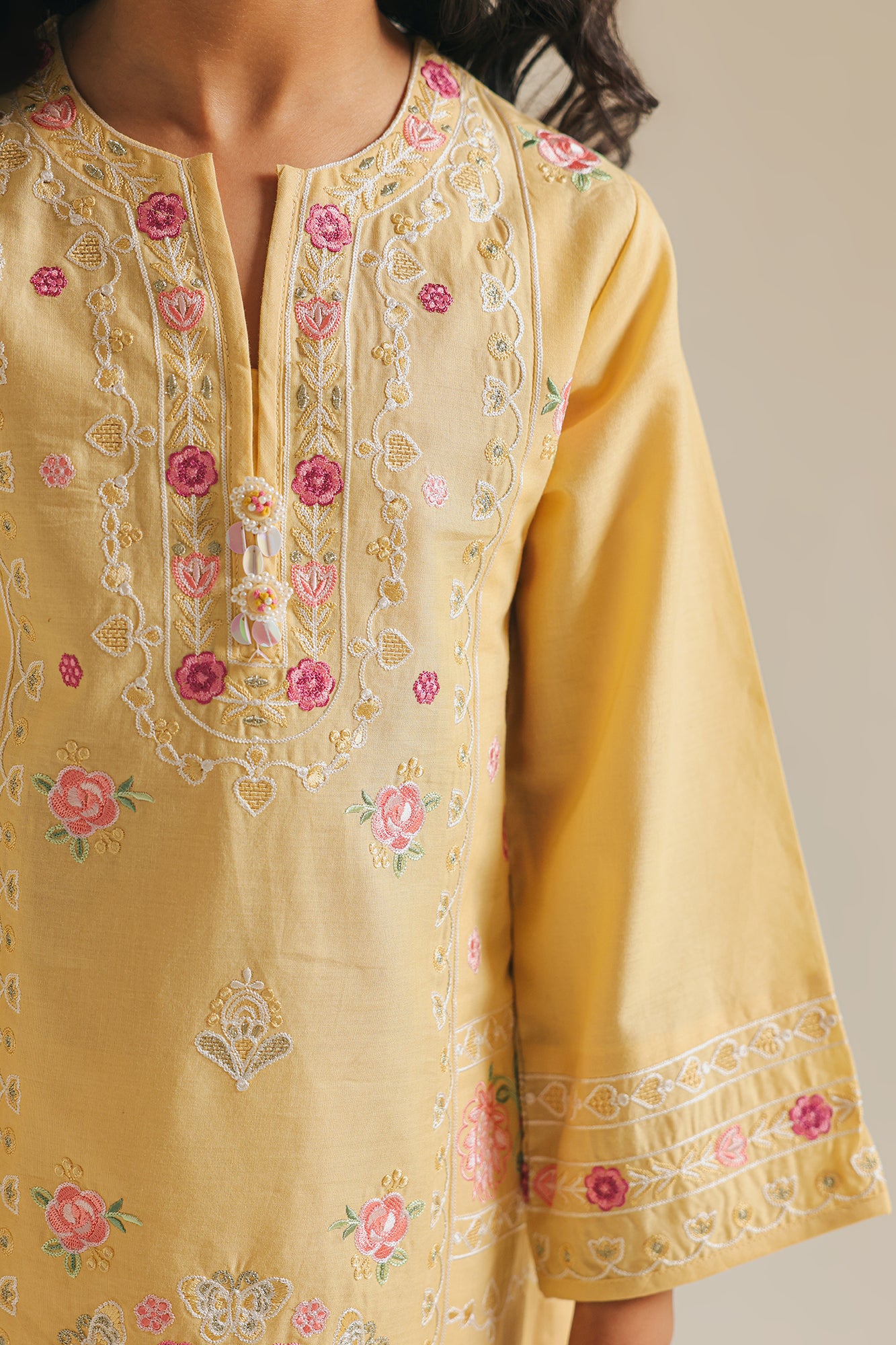 EMBROIDERED SUIT (E1209/402/101) - Image 4