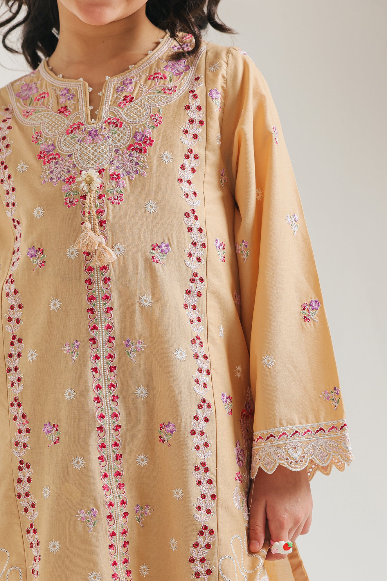 EMBROIDERED SUIT (E1212/402/225) - Image 5