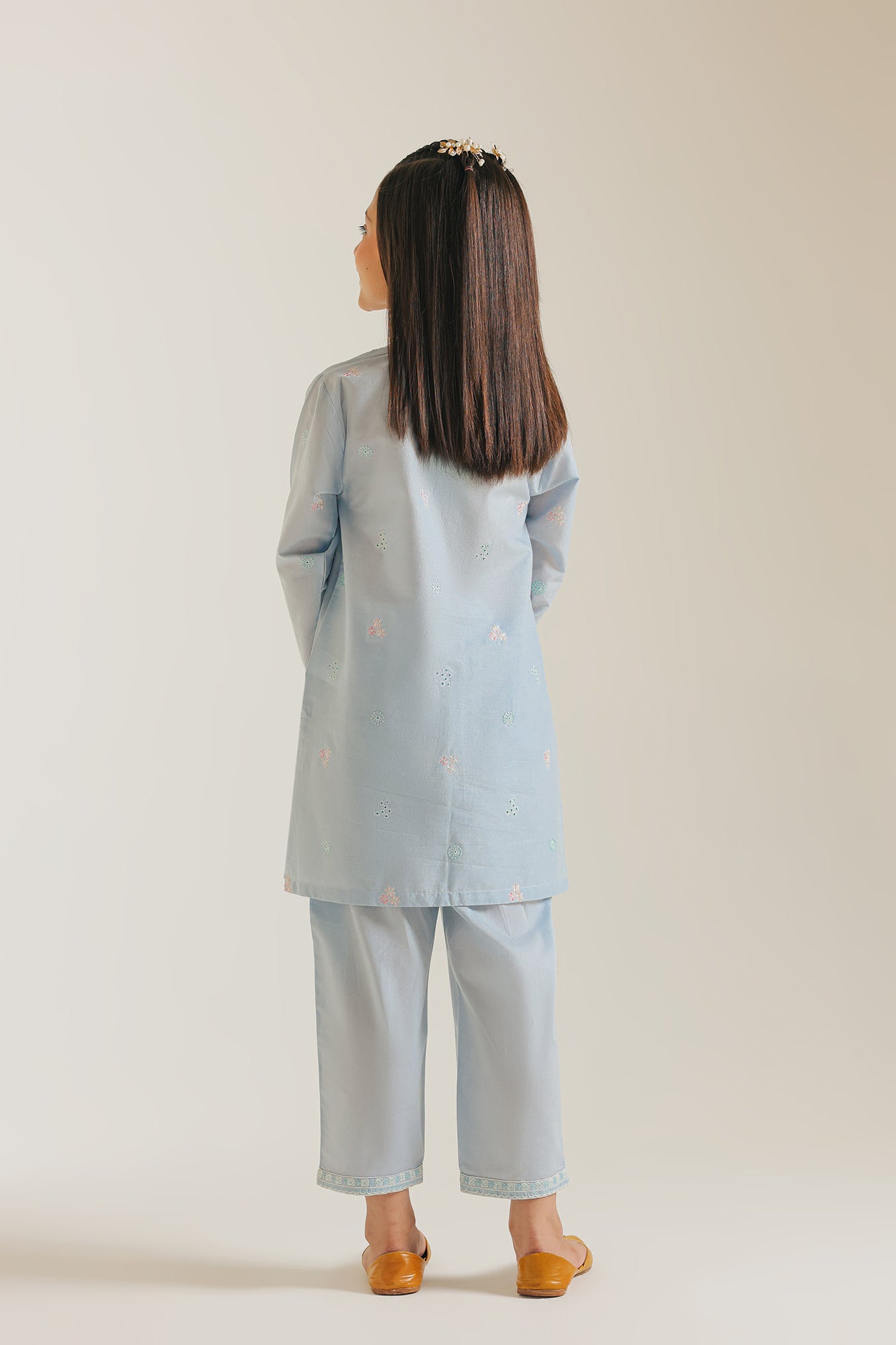 EMBROIDERED SUIT (E1214/402/720) - Image 4