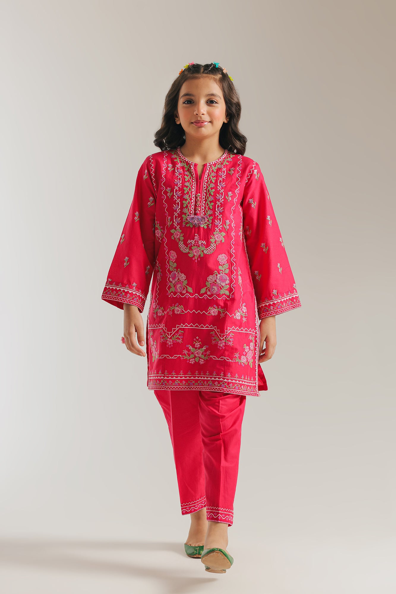 EMBROIDERED SUIT (E1217/402/419) - Image 2