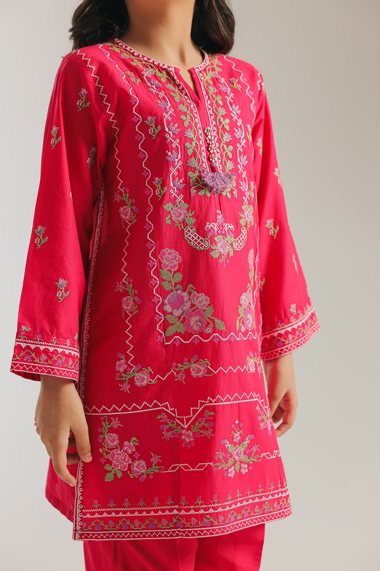 EMBROIDERED SUIT (E1217/402/419) - Image 6