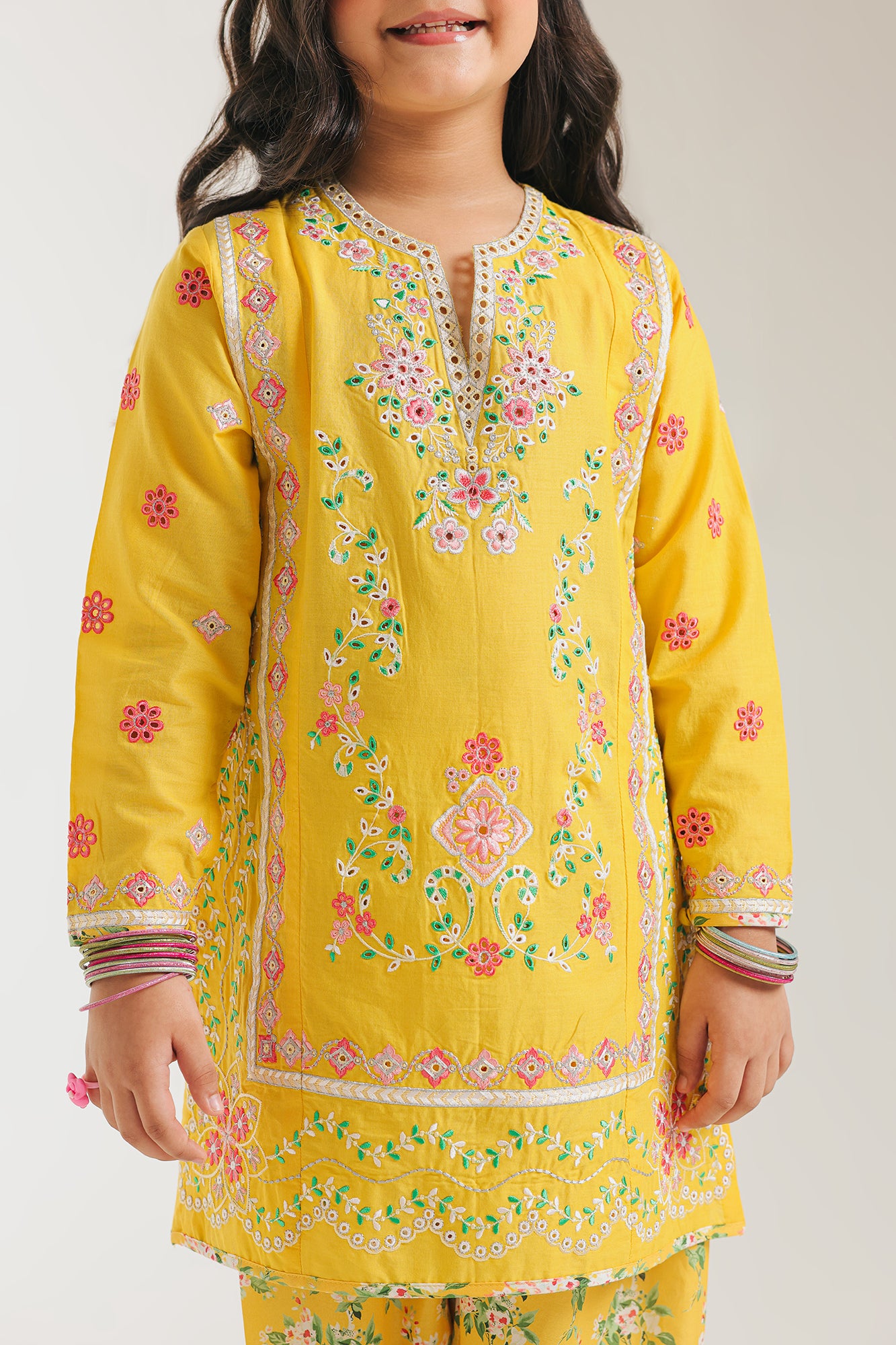 EMBROIDERED SUIT (E1225/402/106) - Image 5