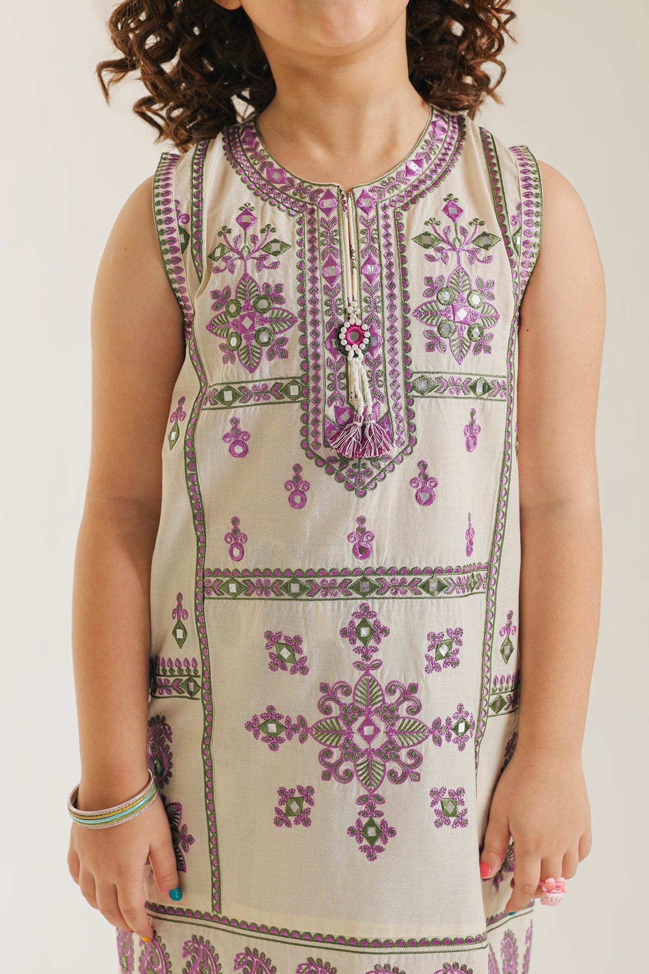 EMBROIDERED SUIT (E1226/402/005) - Image 5
