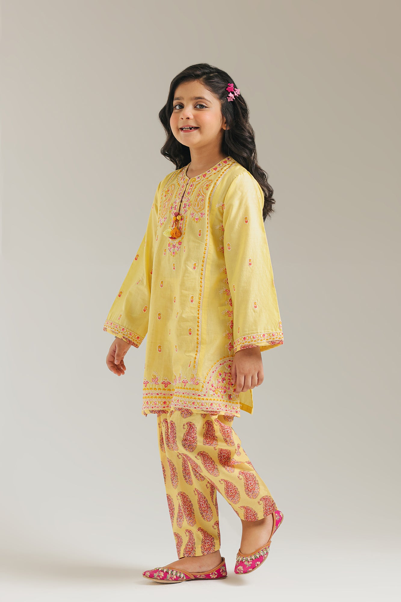 EMBROIDERED SUIT (E1232/402/129) - Image 3