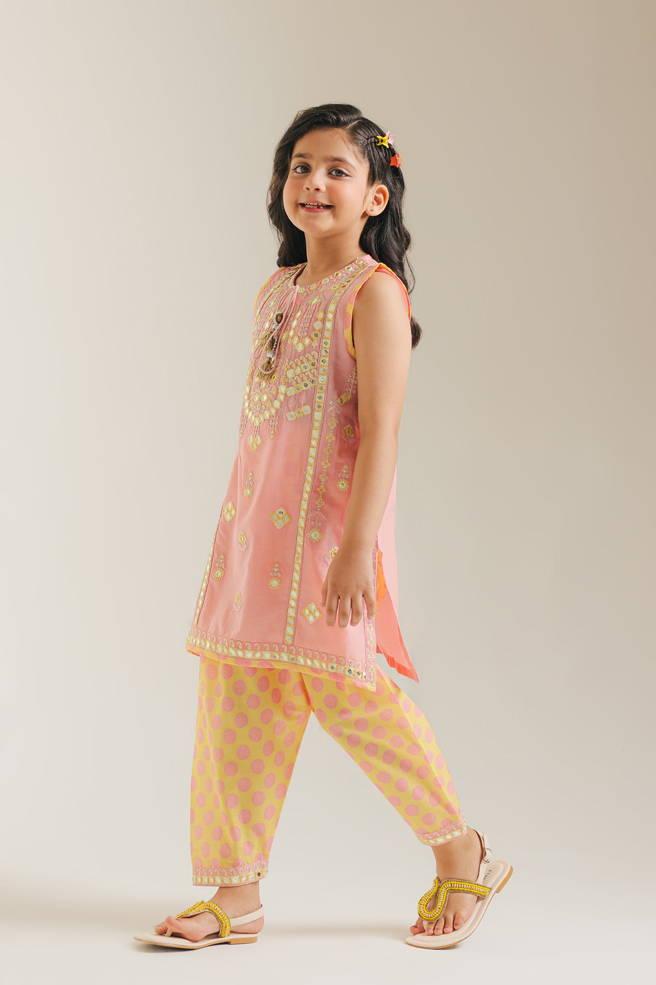 EMBROIDERED SUIT (E1233/402/327) - Image 3