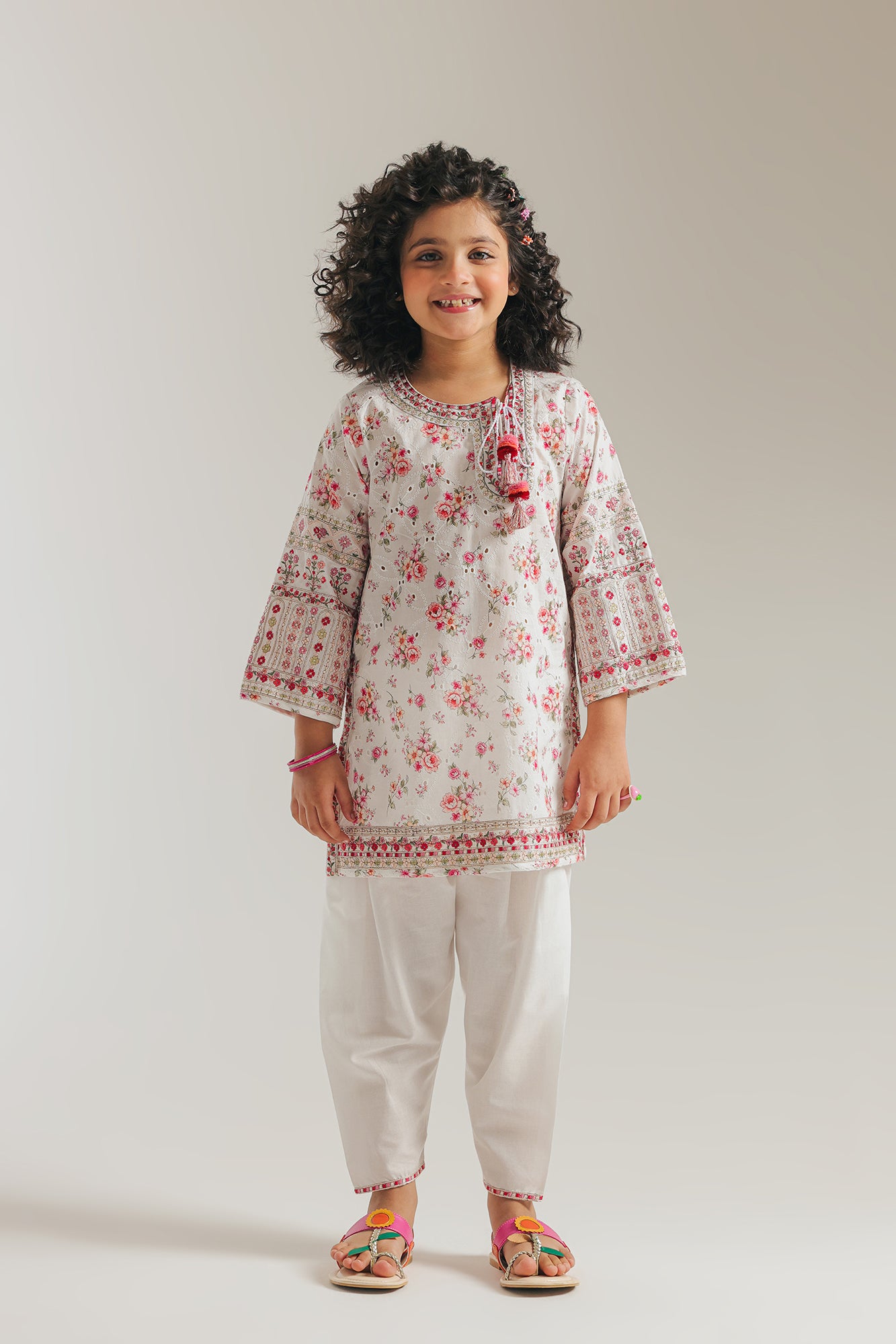 EMBROIDERED SUIT (E1237/402/001) - Image 2