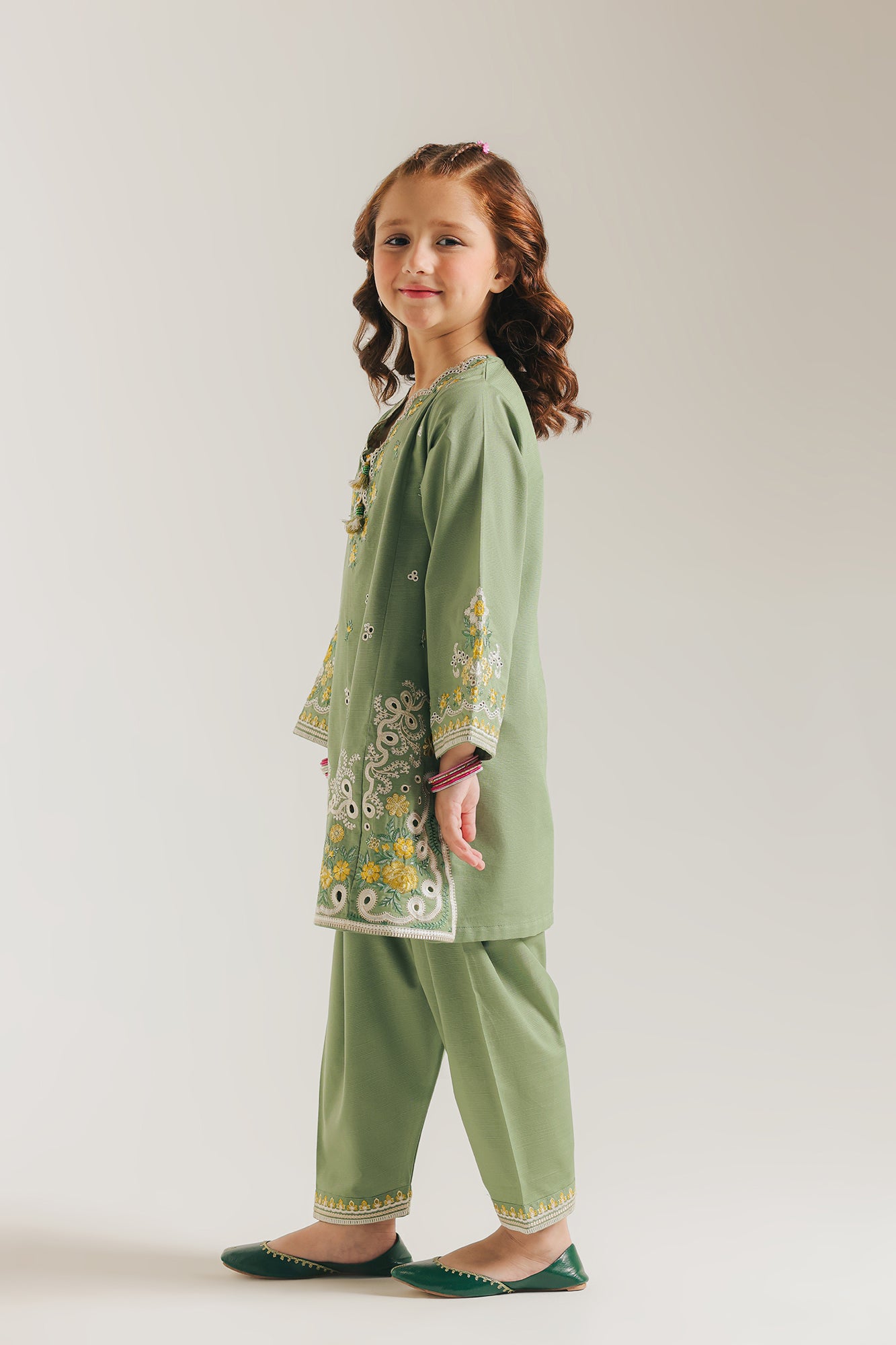 EMBROIDERED SUIT (E1342/402/127) - Image 3