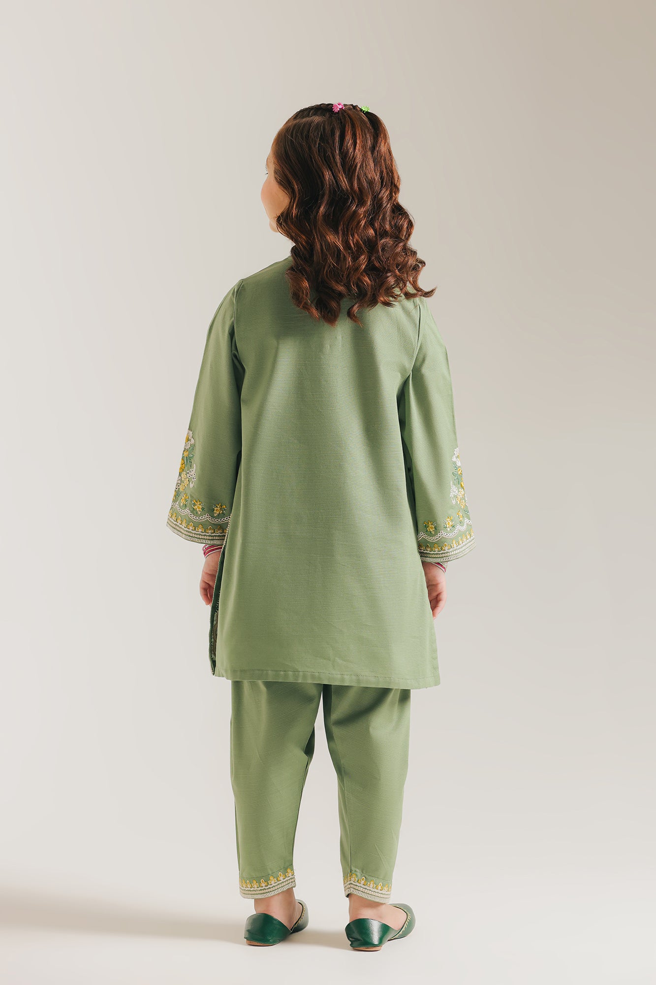 EMBROIDERED SUIT (E1342/402/127) - Image 4