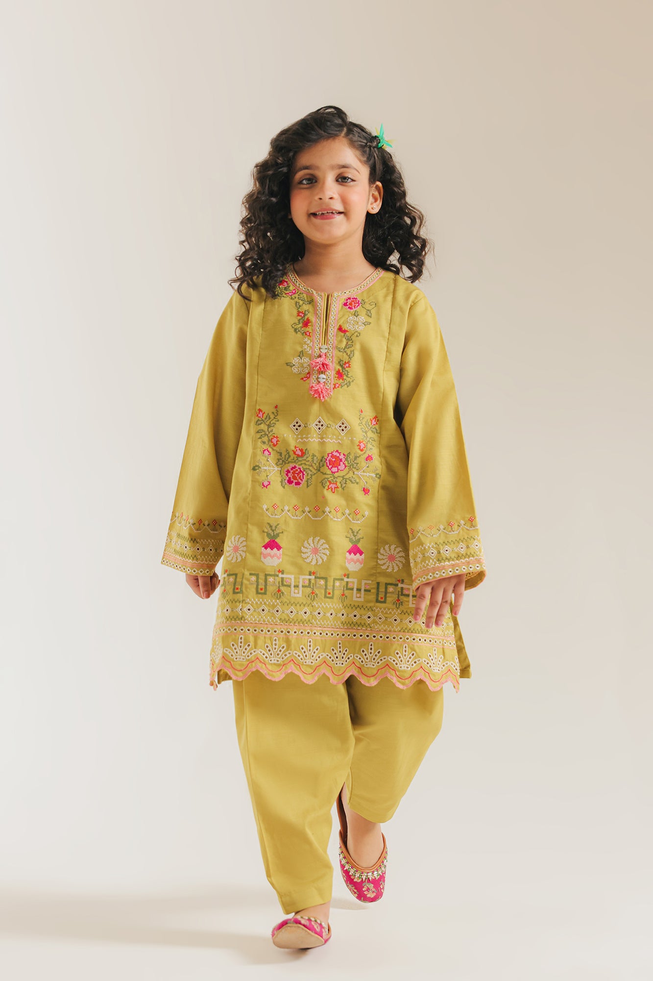EMBROIDERED SUIT (E1343/402/124) - Image 2