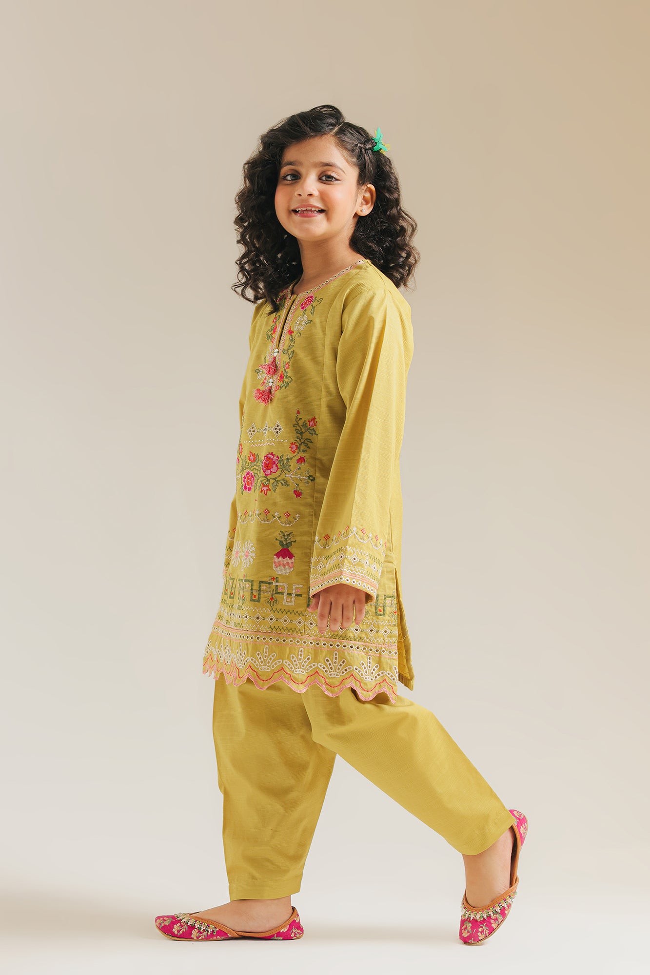EMBROIDERED SUIT (E1343/402/124) - Image 3