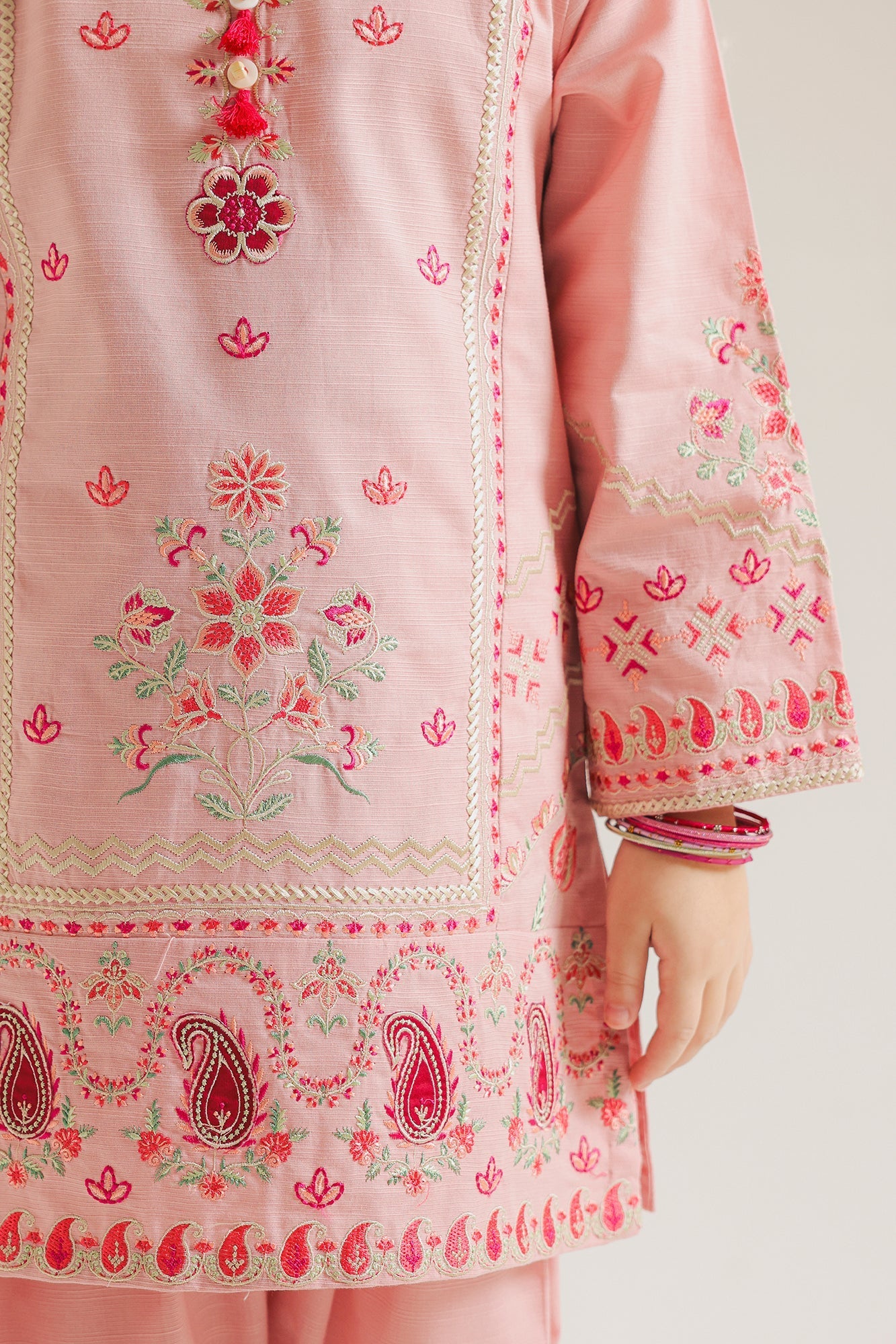 EMBROIDERED SUIT (E1344/402/424) - Image 6