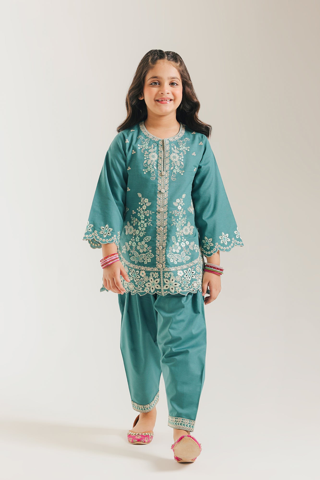 EMBROIDERED SUIT (E1345/402/713)