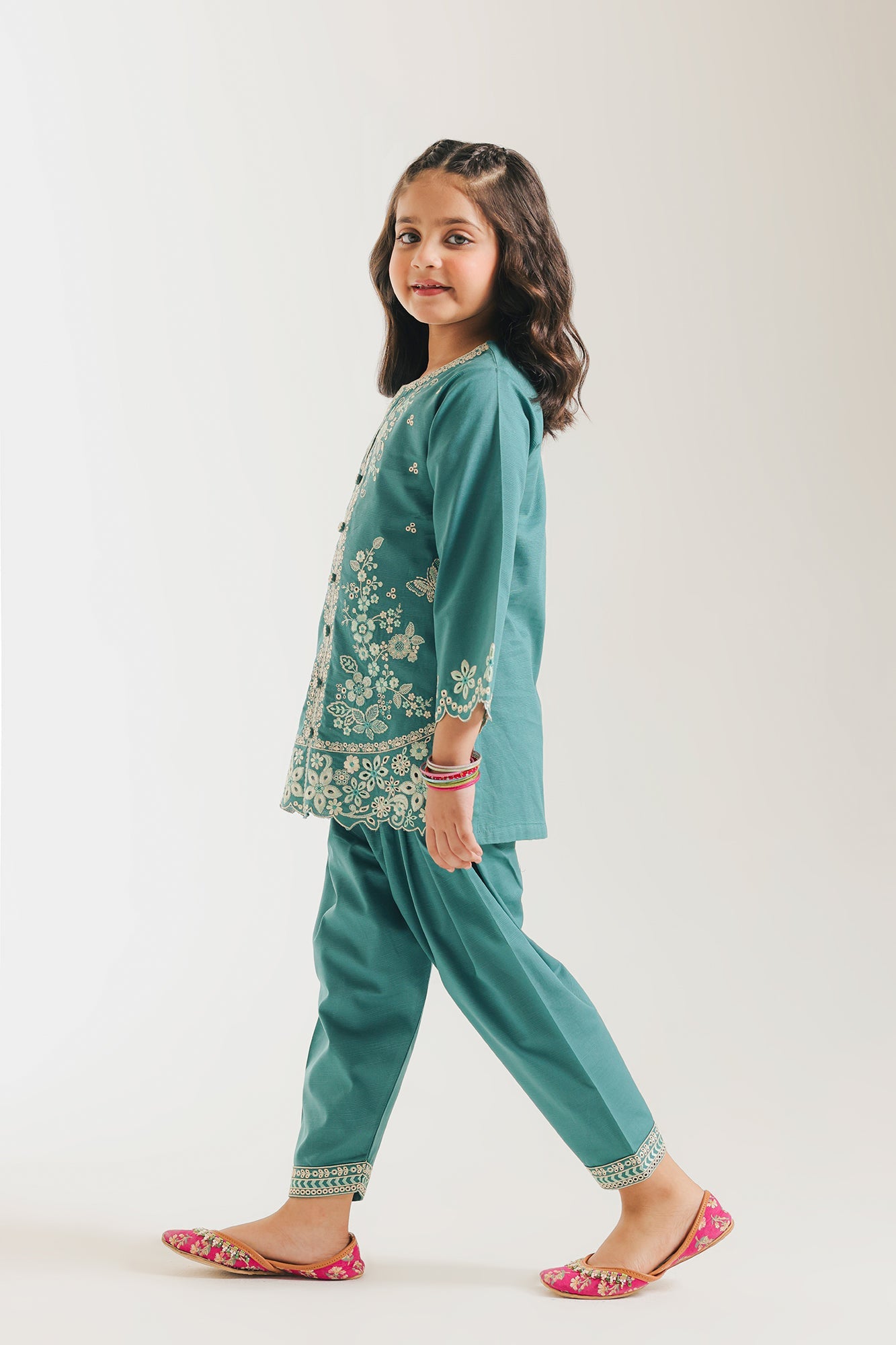 EMBROIDERED SUIT (E1345/402/713) - Image 2