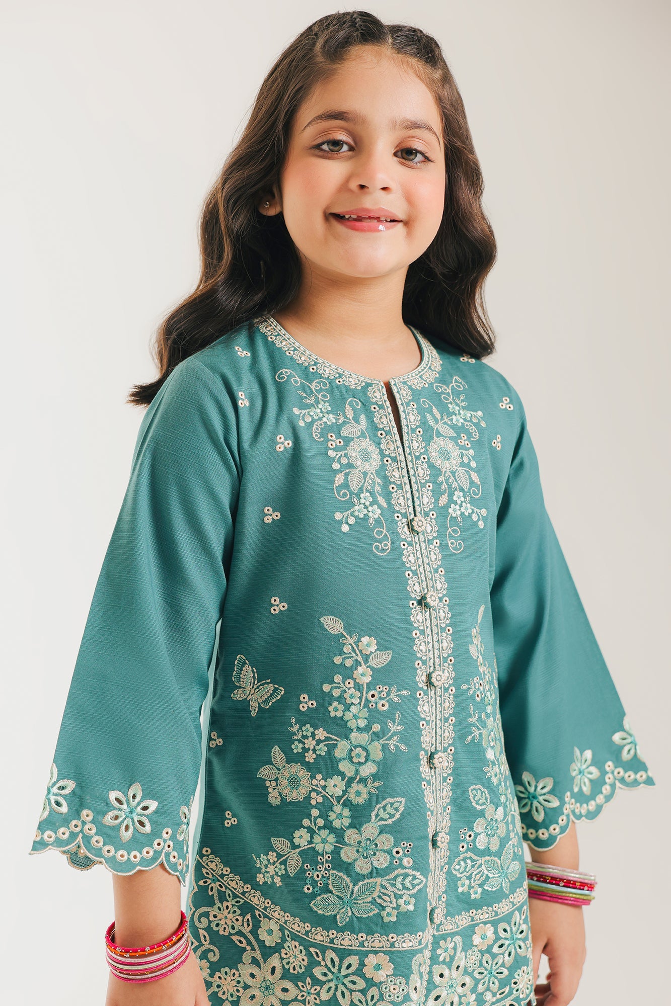 EMBROIDERED SUIT (E1345/402/713) - Image 4