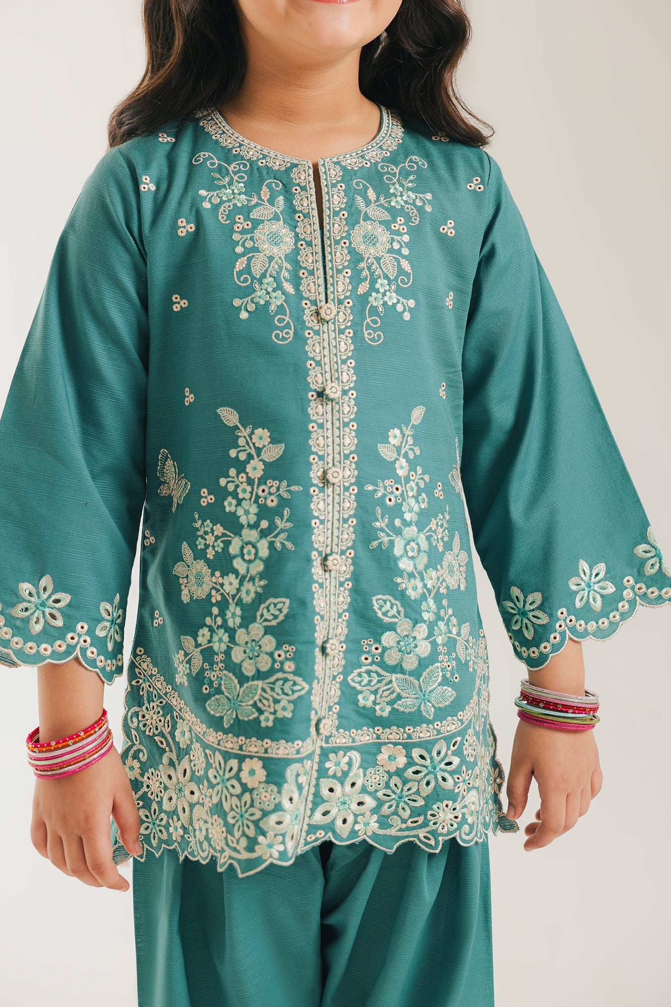 EMBROIDERED SUIT (E1345/402/713) - Image 5
