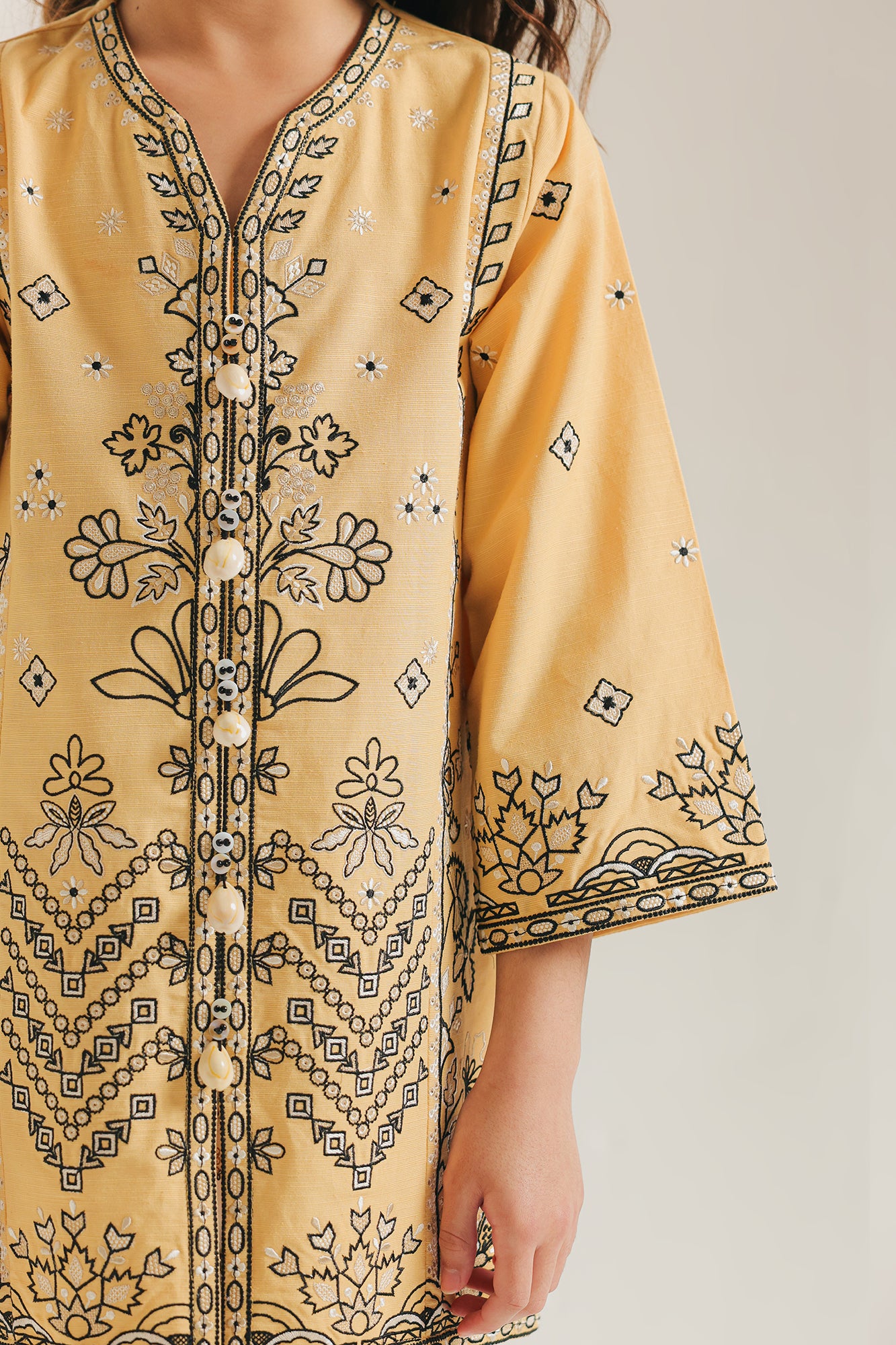 EMBROIDERED SUIT (E1355/402/225) - Image 5