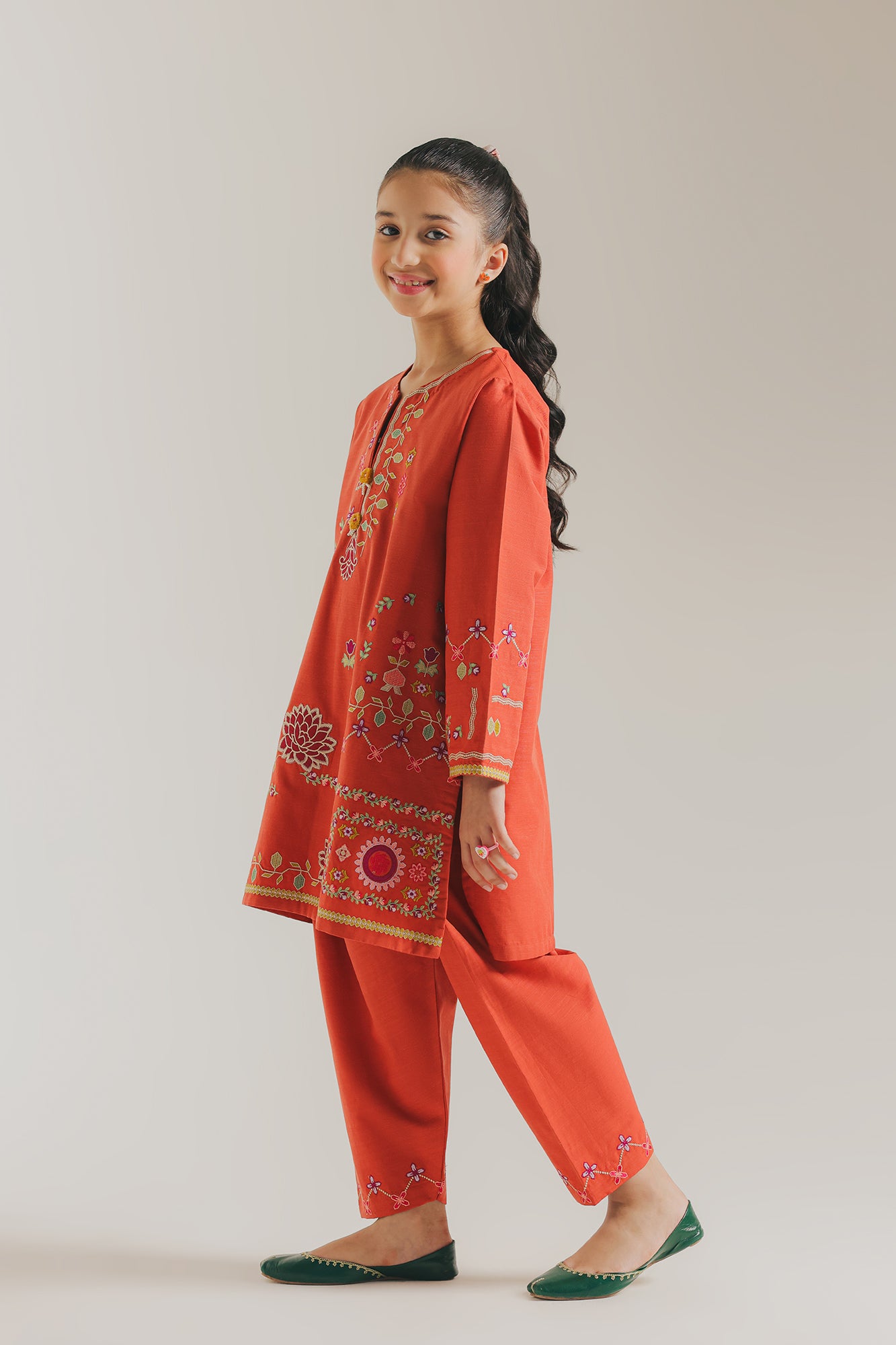 EMBROIDERED SUIT (E1356/402/204) - Image 3