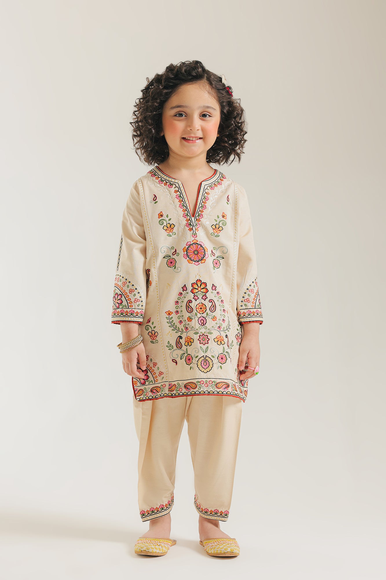 EMBROIDERED SUIT (E1359/402/002) - Image 2