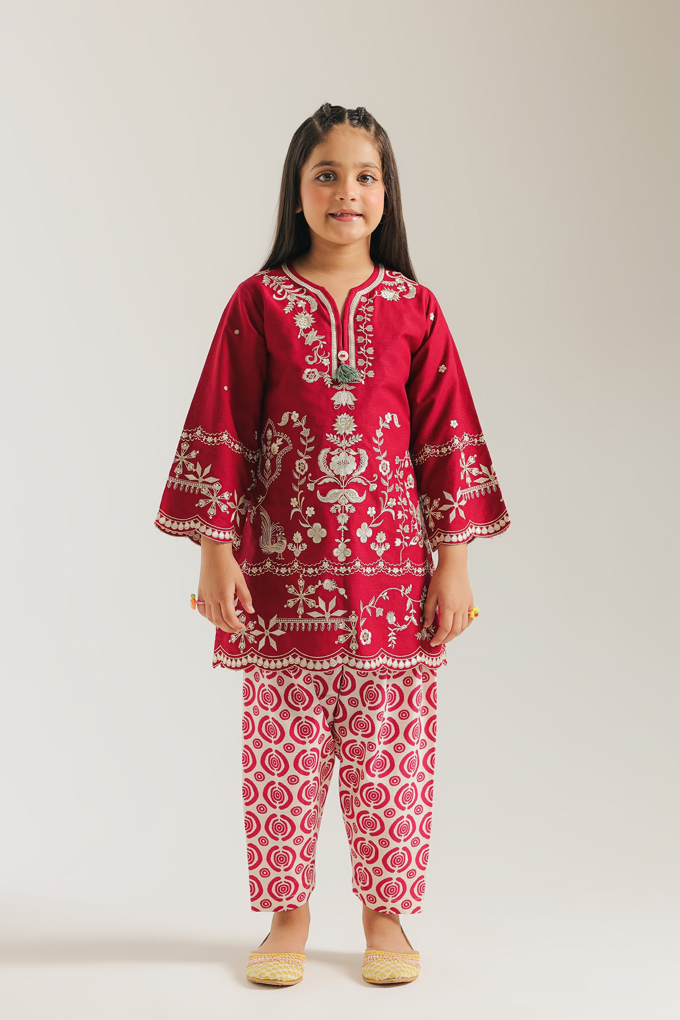 EMBROIDERED SUIT (E1360/402/307) - Image 2