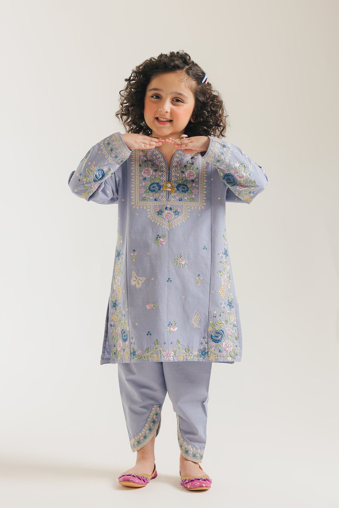 EMBROIDERED SUIT (E1361/402/511) - Image 7