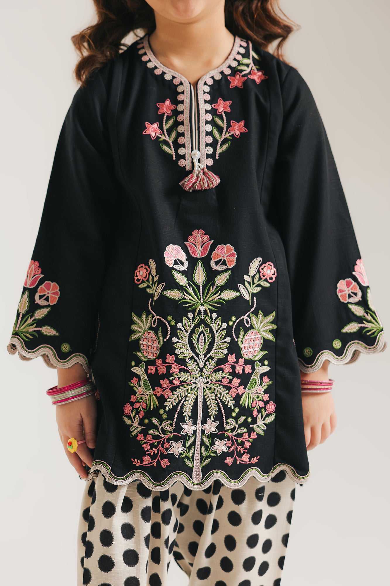EMBROIDERED SUIT (E1369/402/902) - Image 4