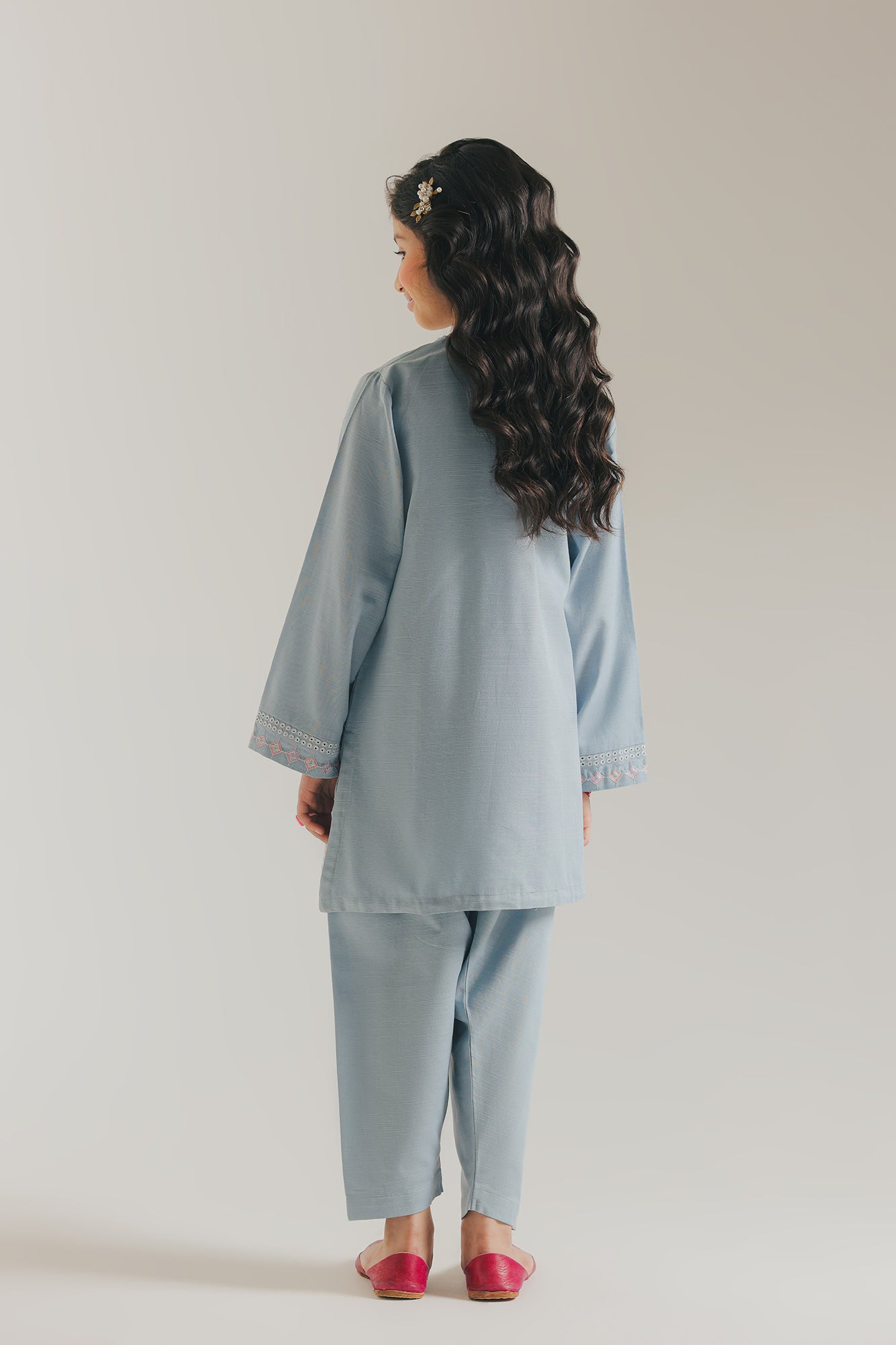 EMBROIDERED SUIT (E1371/402/613) - Image 3