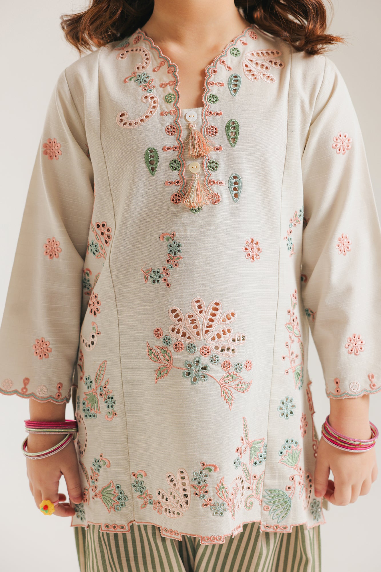 EMBROIDERED SUIT (E1372/402/005) - Image 4