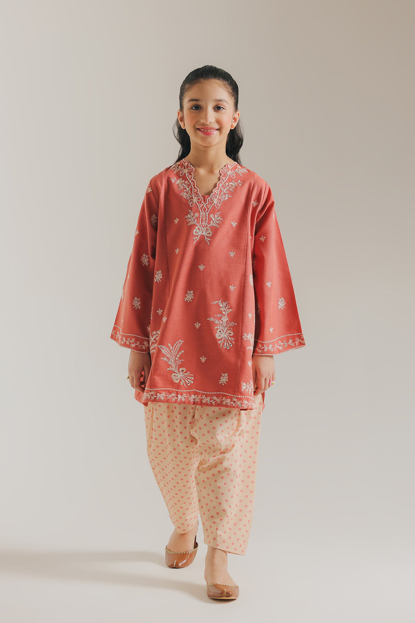 EMBROIDERED SUIT (E1374/402/325) - Image 2