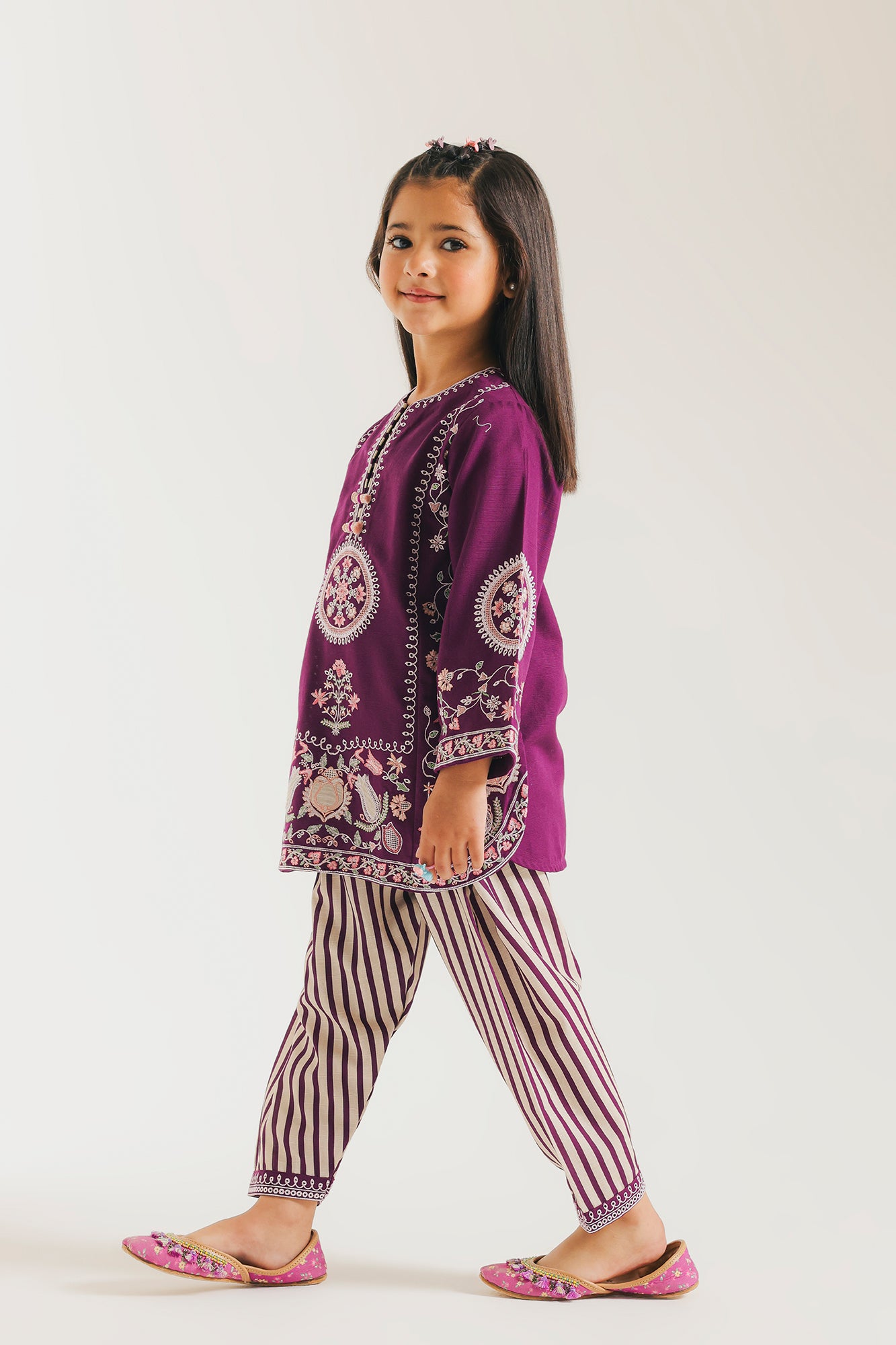 EMBROIDERED SUIT (E1375/402/518) - Image 2