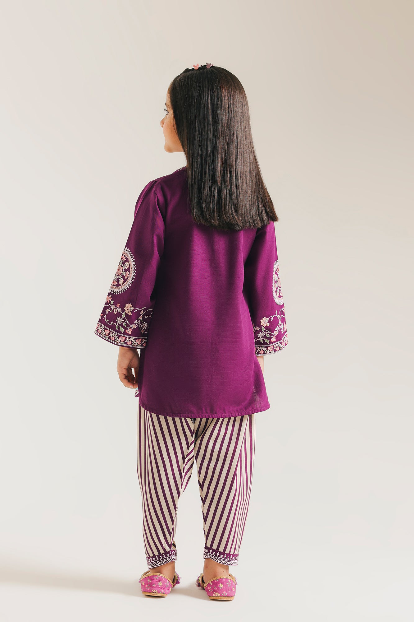 EMBROIDERED SUIT (E1375/402/518) - Image 3