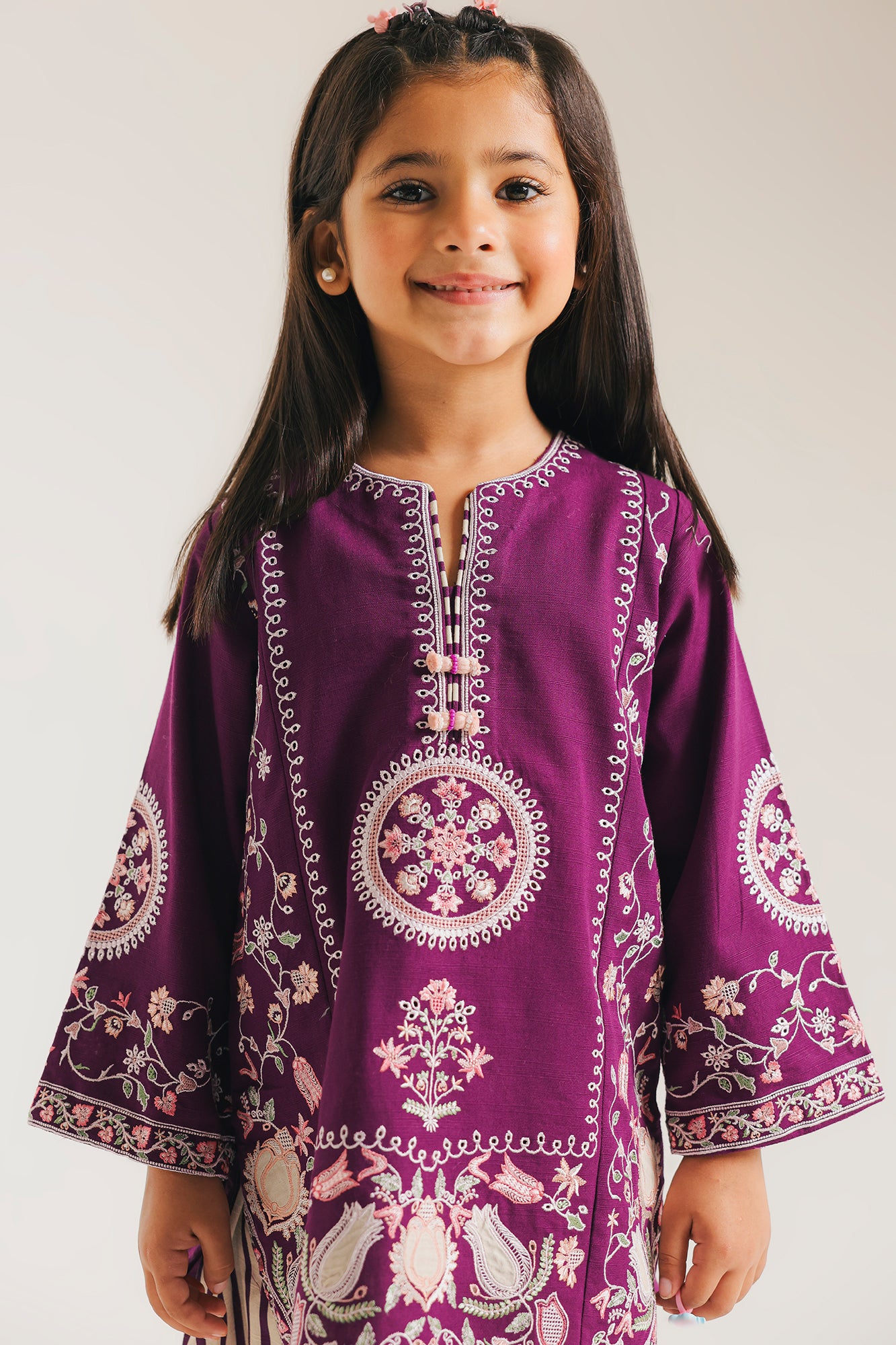 EMBROIDERED SUIT (E1375/402/518) - Image 4