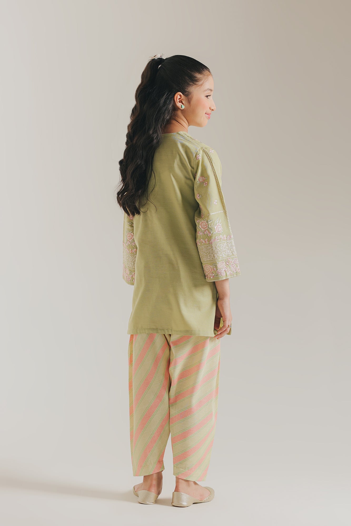 EMBROIDERED SUIT (E1376/402/127) - Image 4