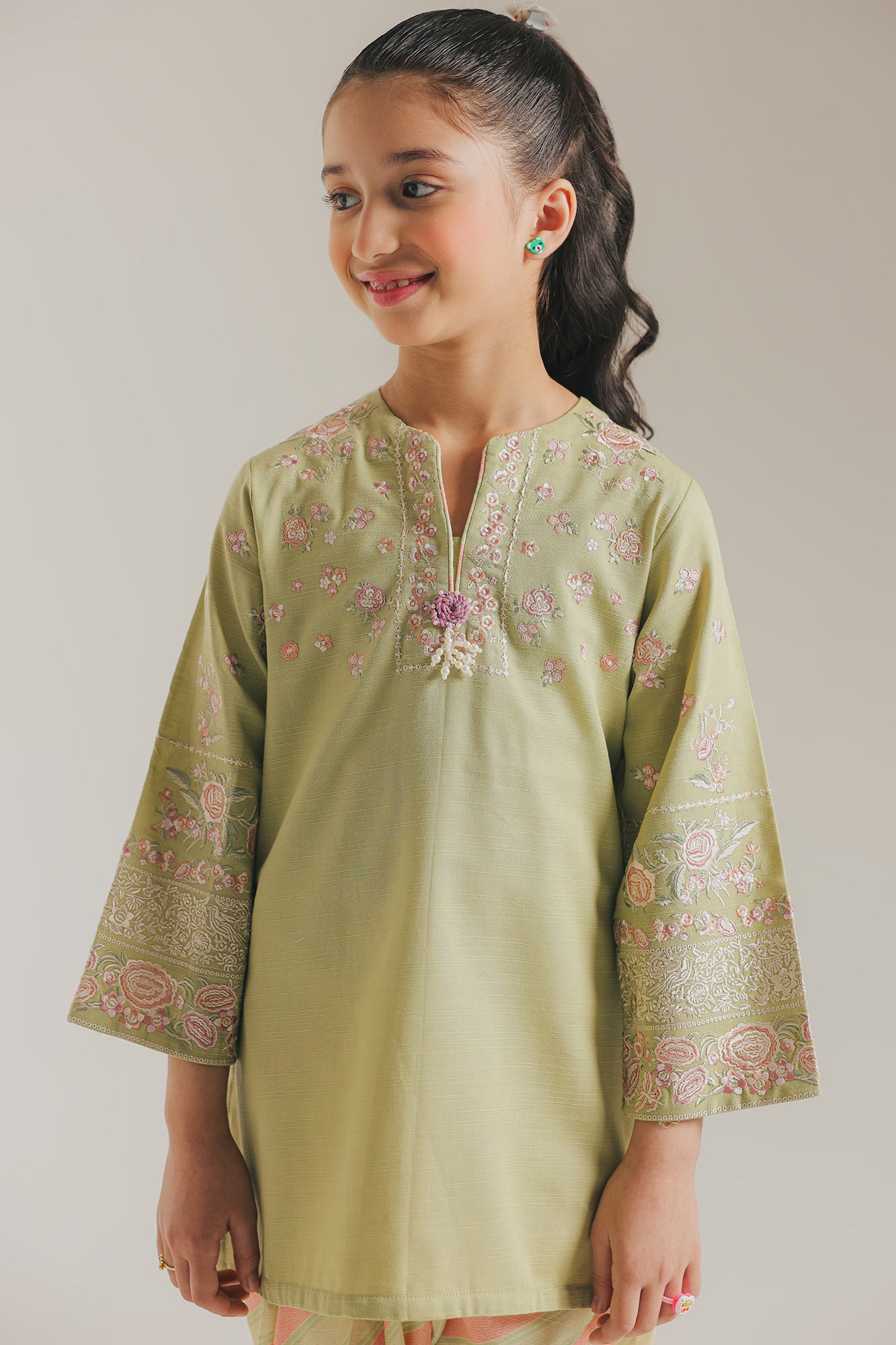 EMBROIDERED SUIT (E1376/402/127) - Image 5