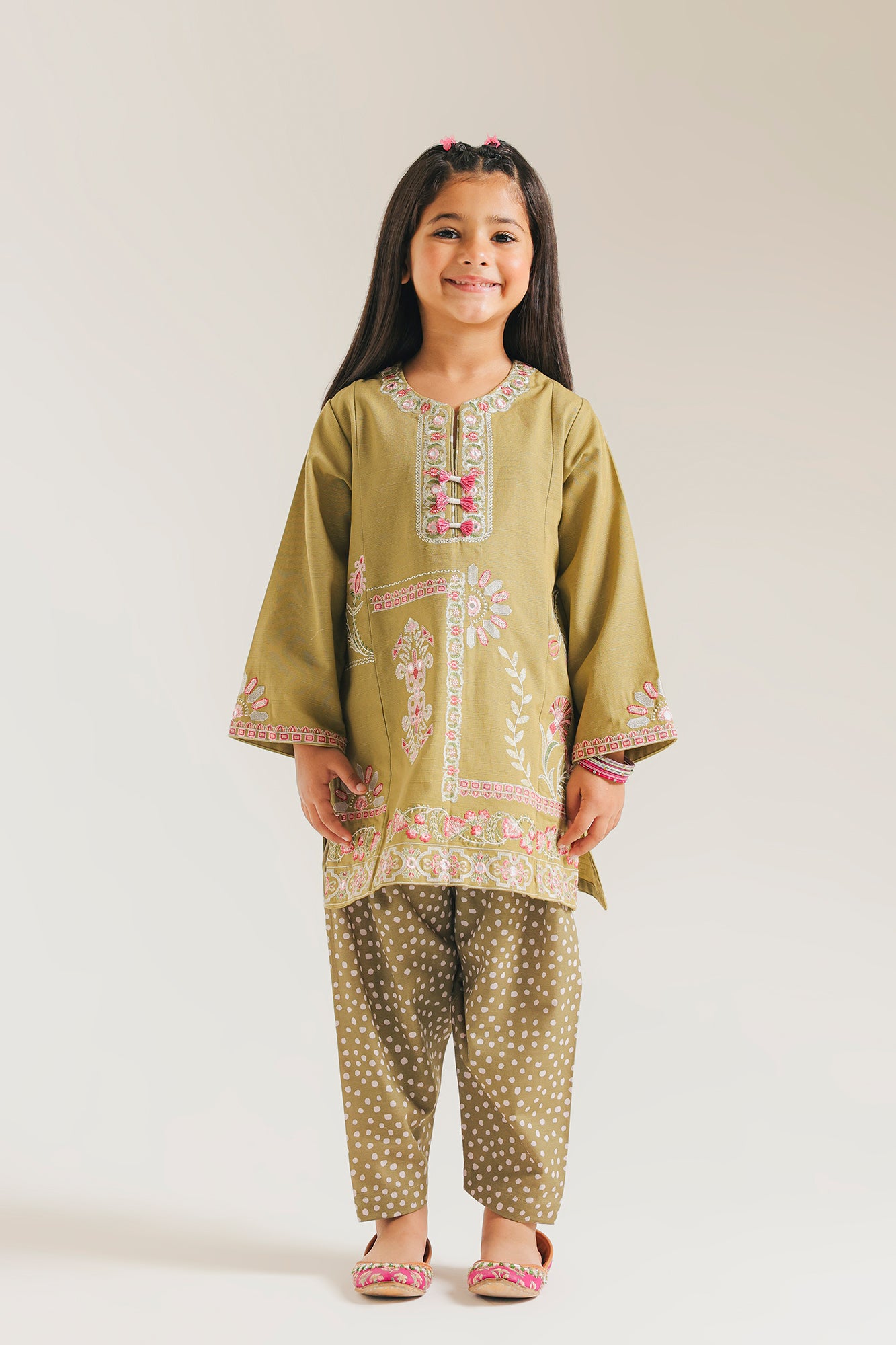 EMBROIDERED SUIT (E1379/402/126) - Image 2
