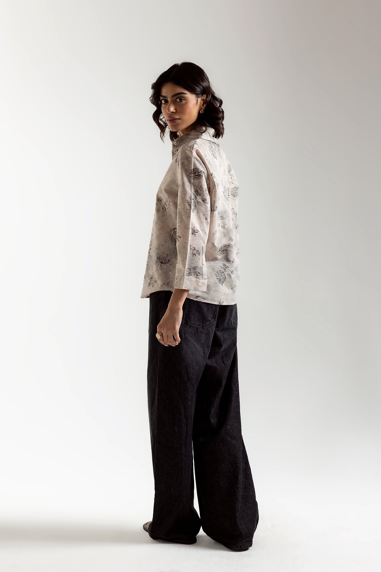 PRINTED BUTTON DOWN SHIRT (E2343/108/128) - Image 4