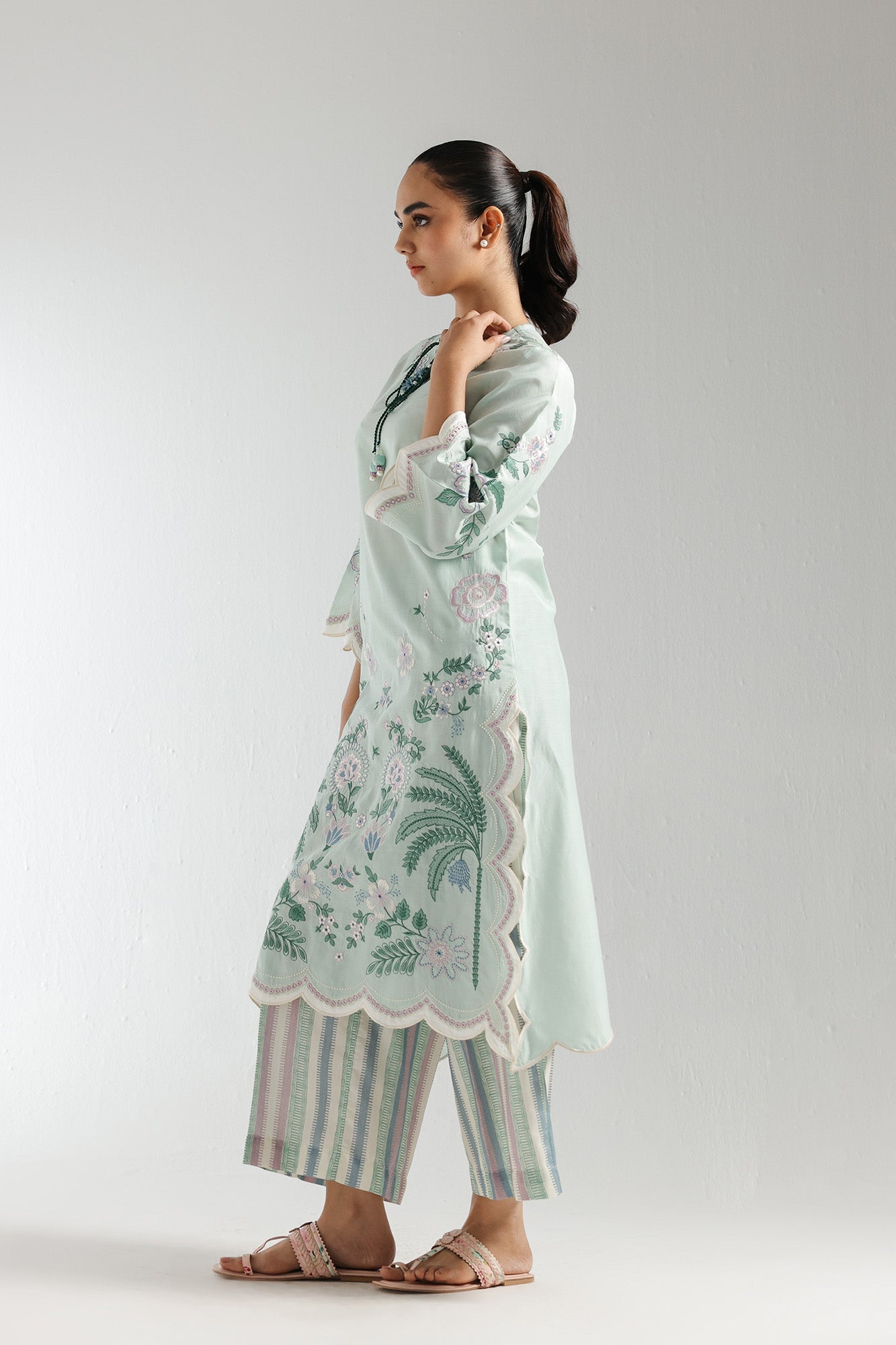 EMBROIDERED SUIT (E2929/103/721) - Image 2