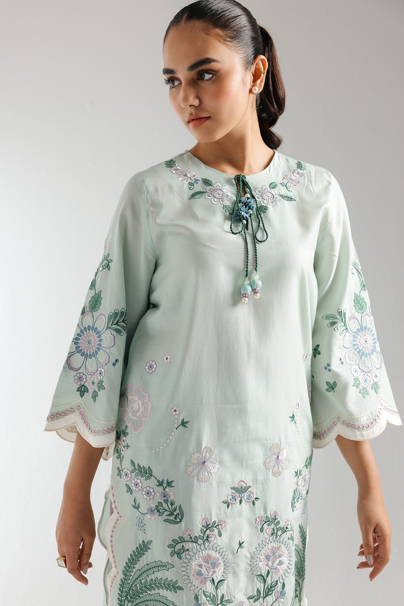 EMBROIDERED SUIT (E2929/103/721) - Image 4