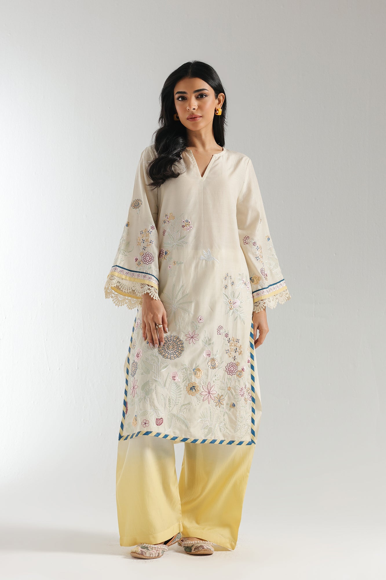 EMBROIDERED SUIT (E2944/103/115) - Image 2